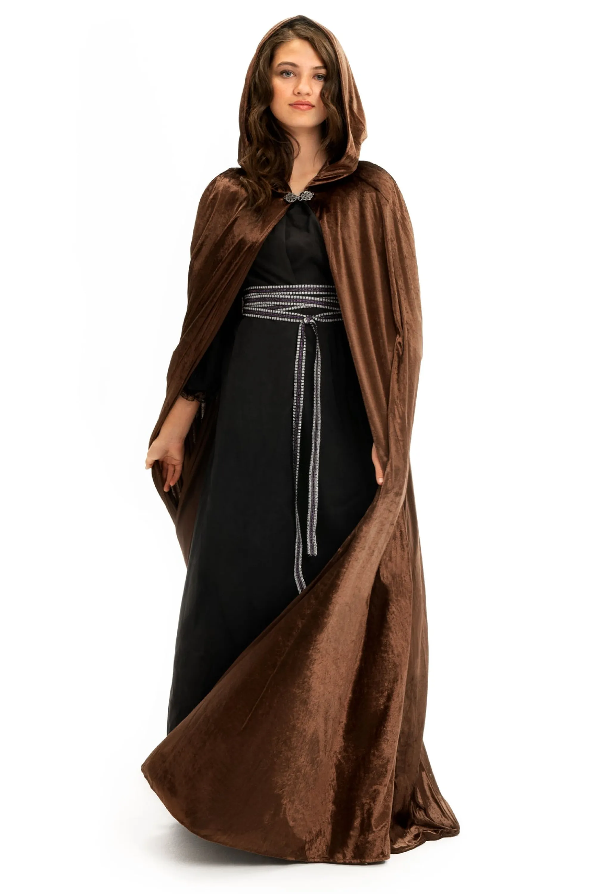 Little Adventures Cloaks>Adult Brown Cloak