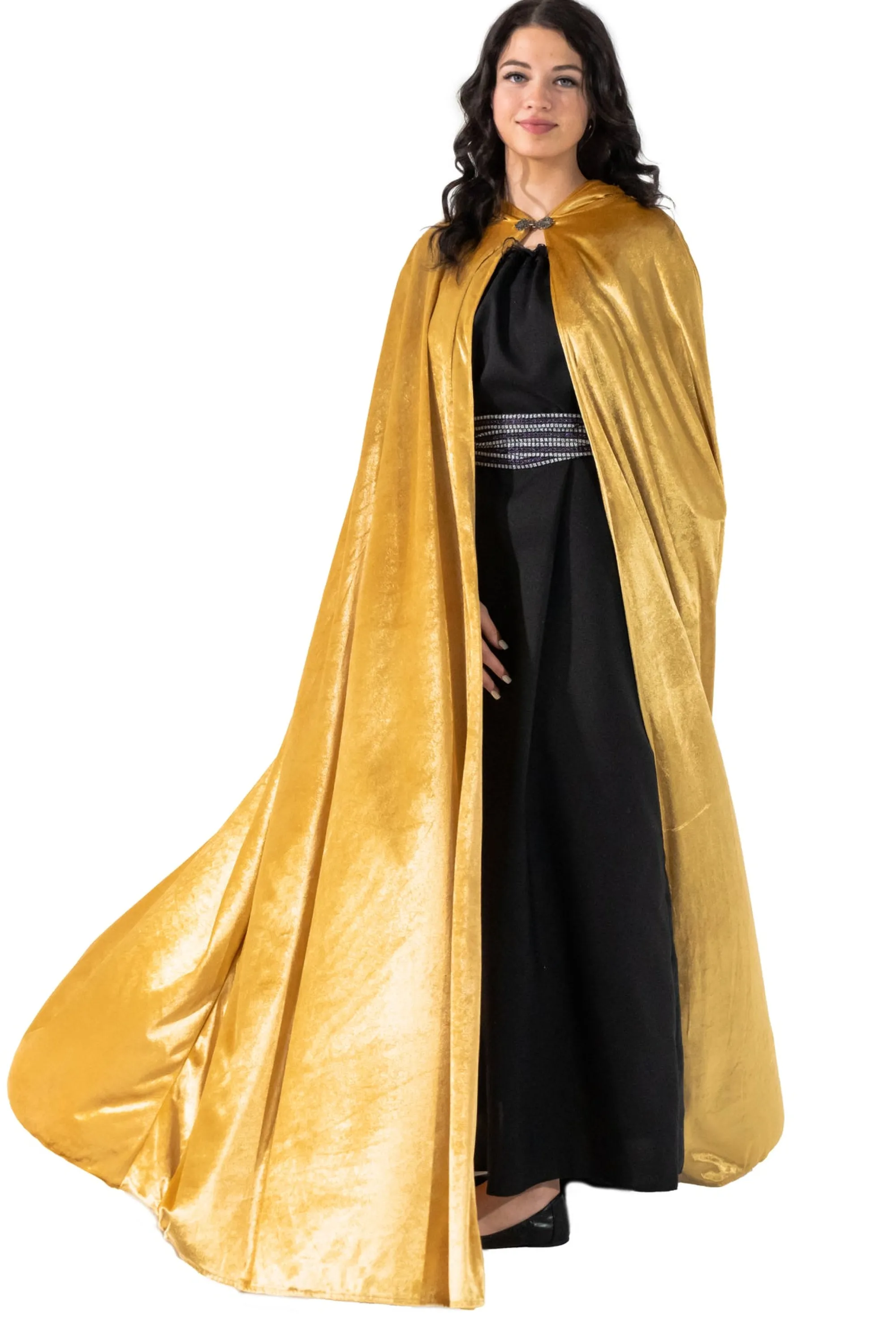 Little Adventures Cloaks>Adult Gold Cloak