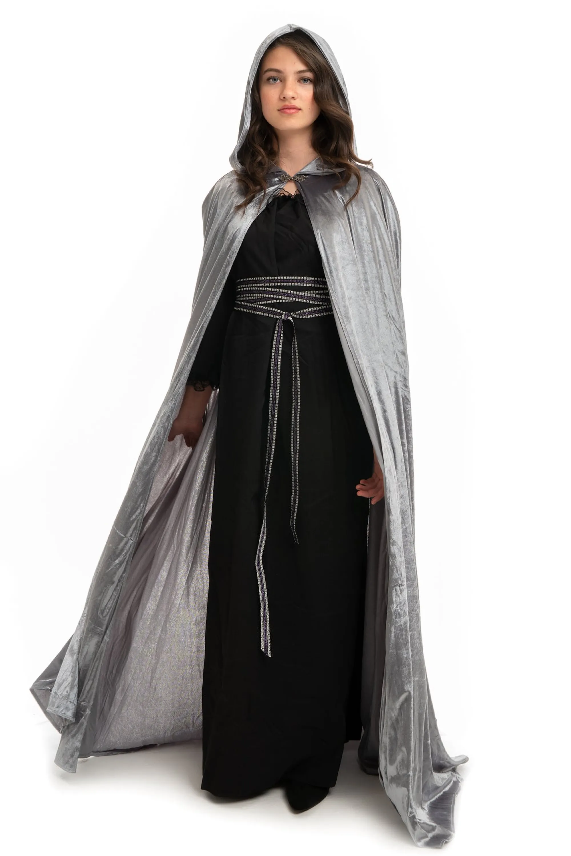 Little Adventures Cloaks>Adult Grey Cloak