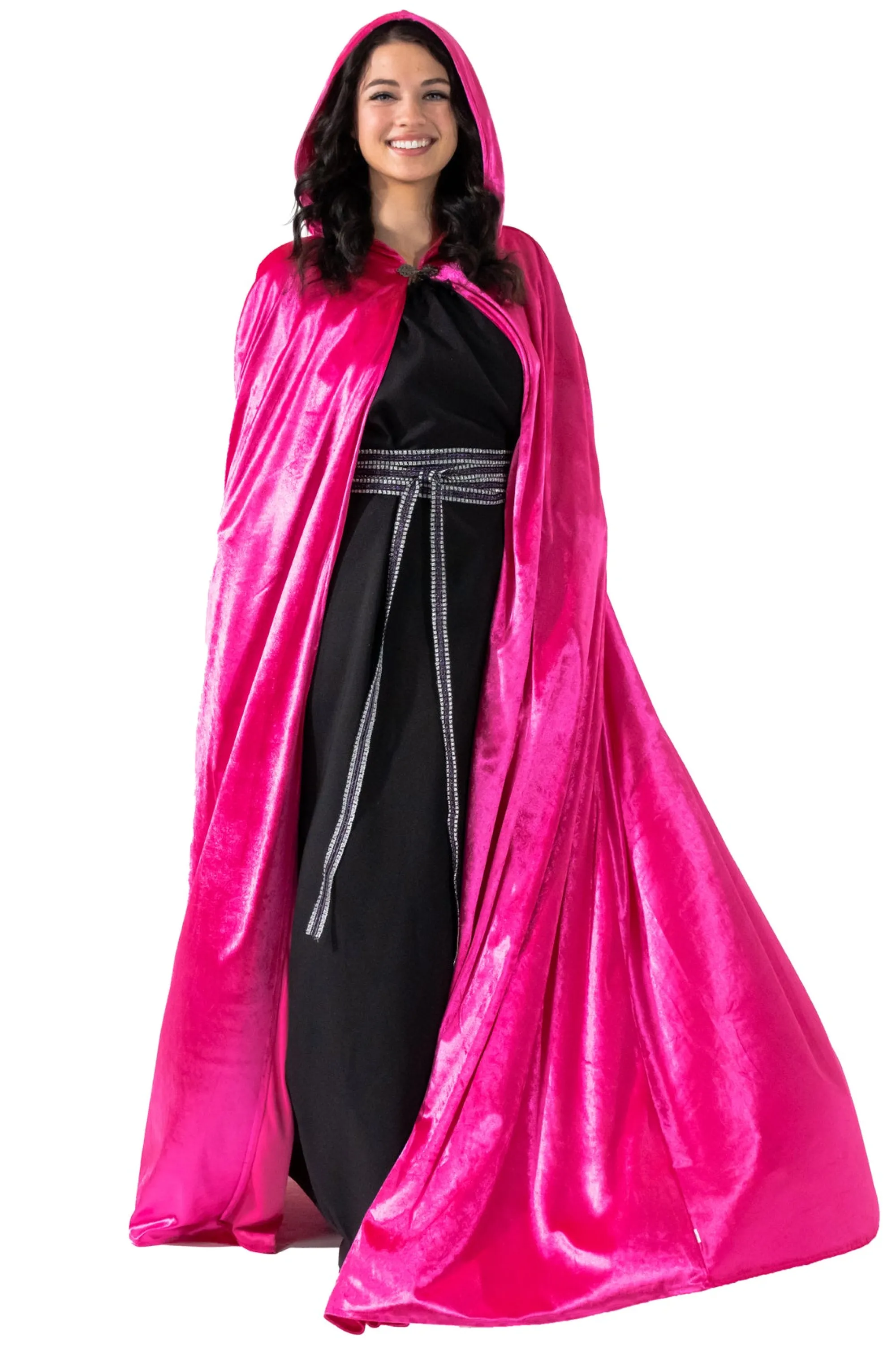 Little Adventures Cloaks>Adult Hot Pink Cloak