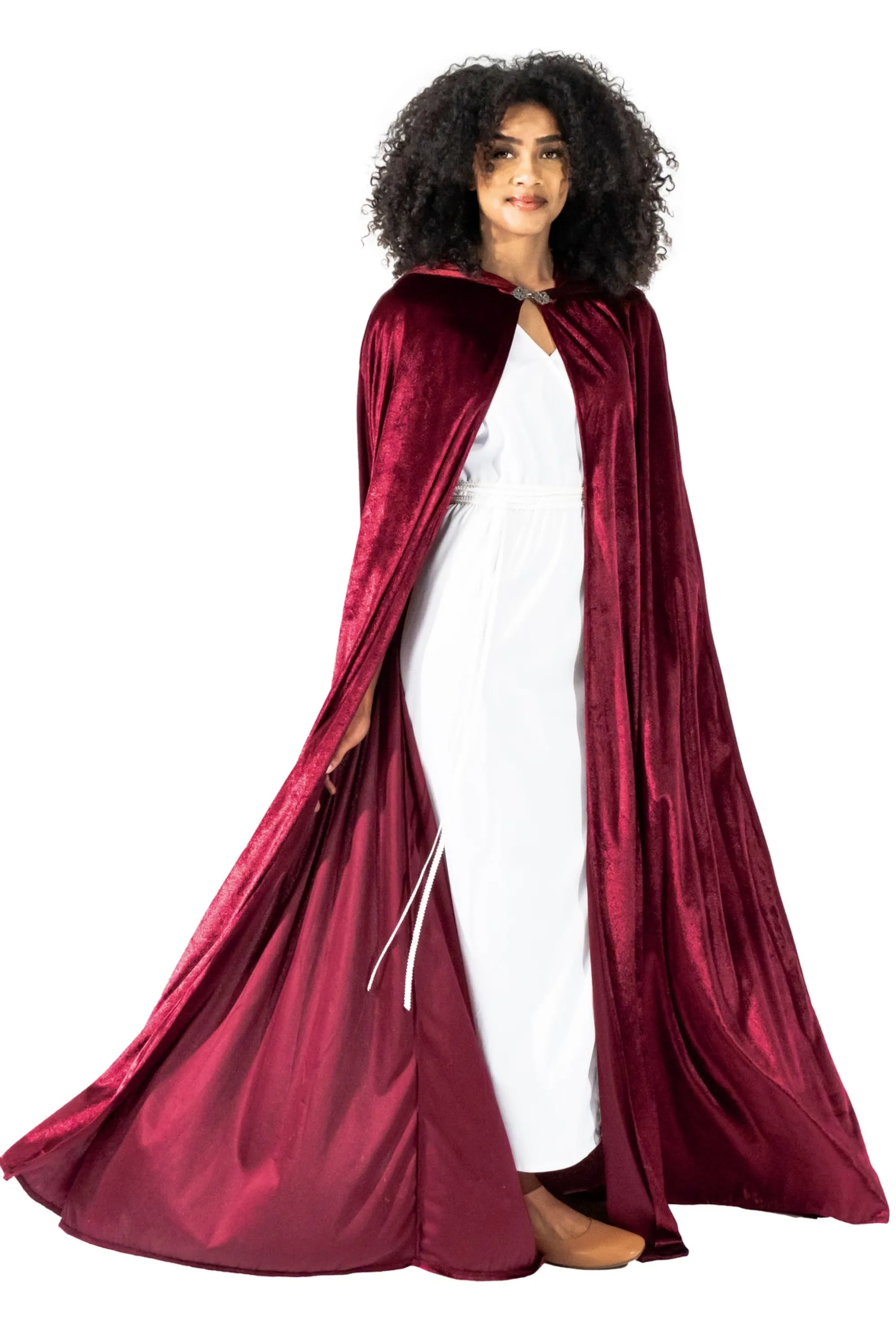 Little Adventures Cloaks>Adult Maroon Cloak