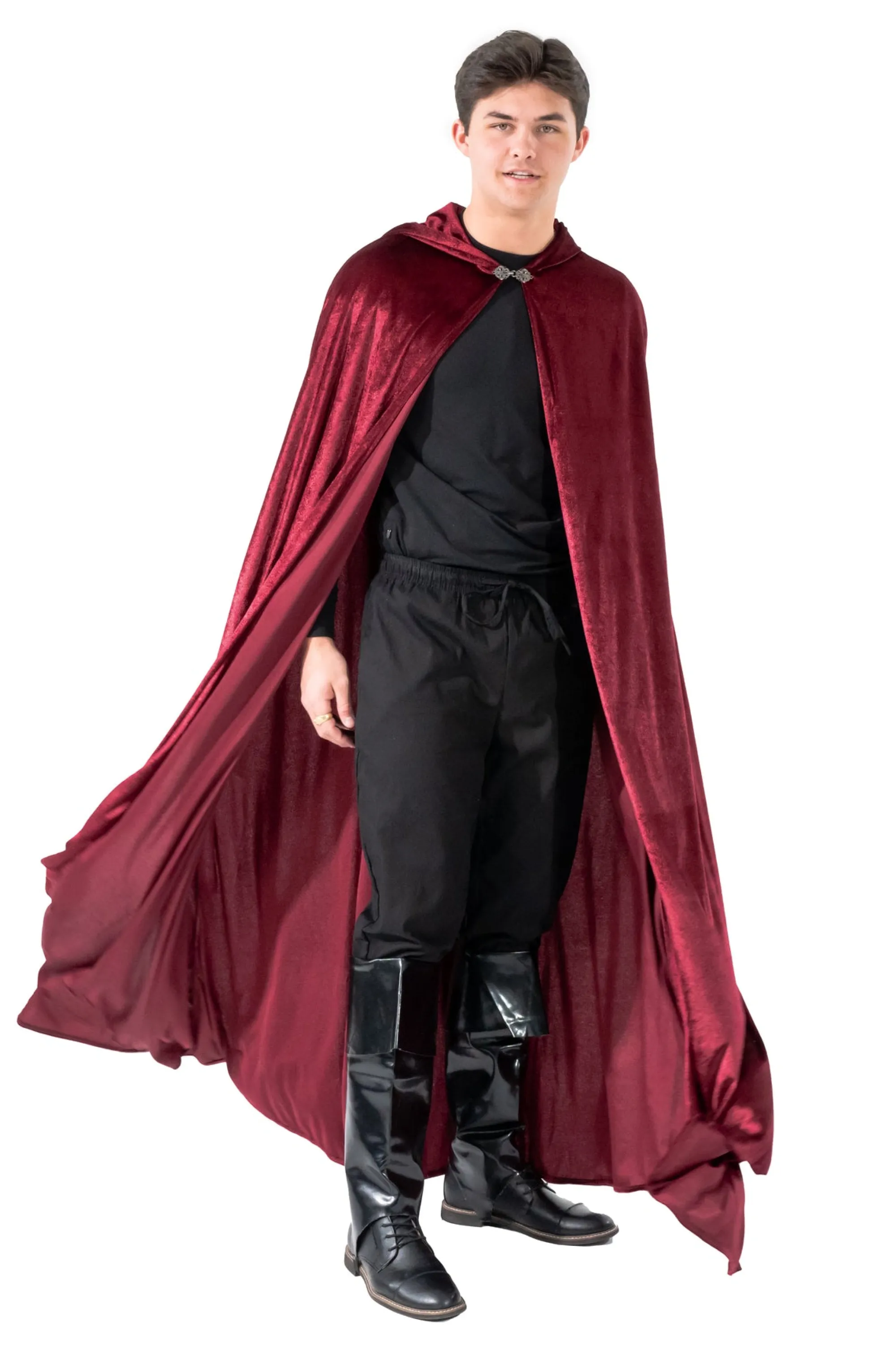 Little Adventures Cloaks>Adult Maroon Cloak