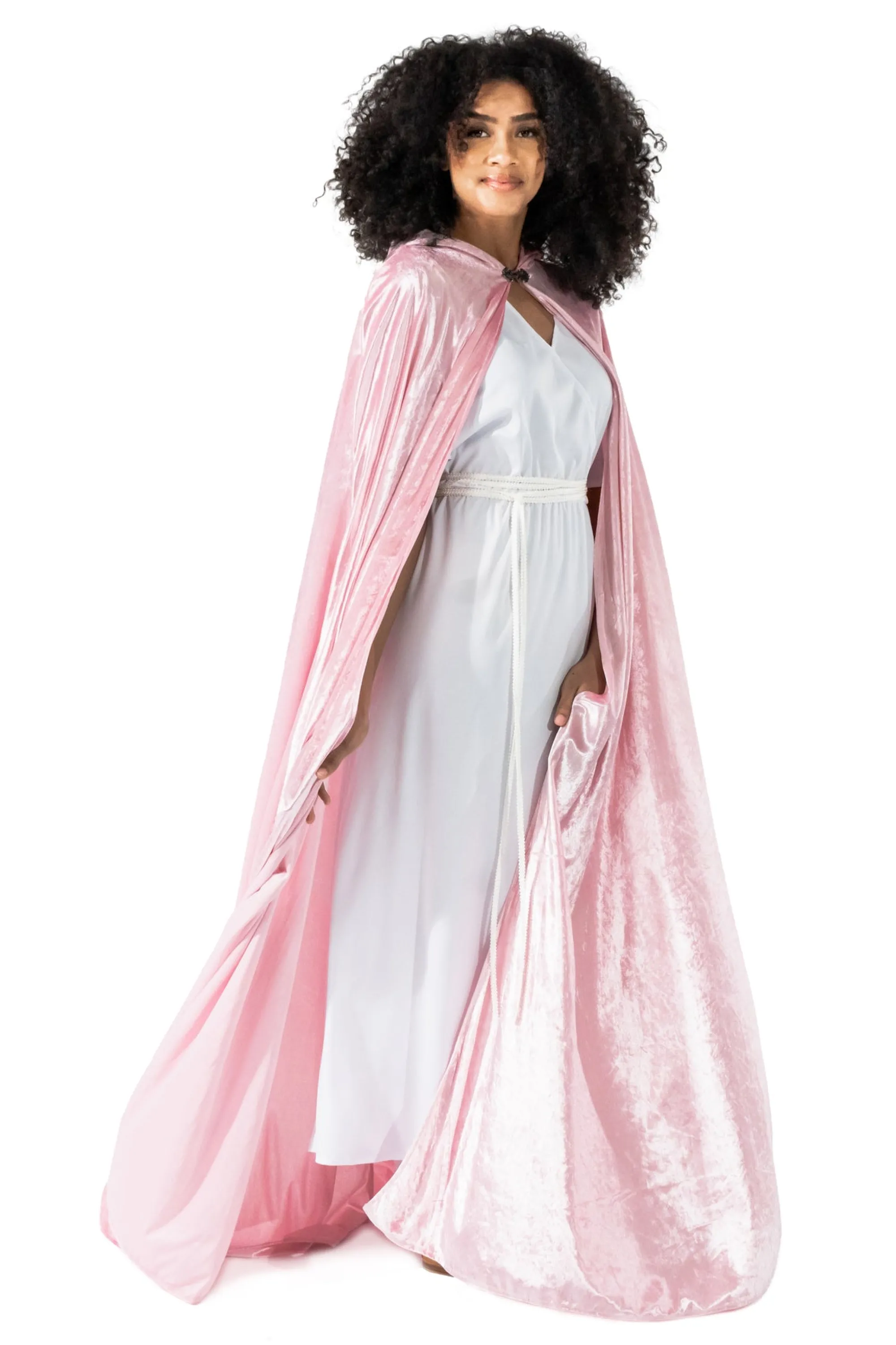 Little Adventures Cloaks>Adult Pale Pink Cloak