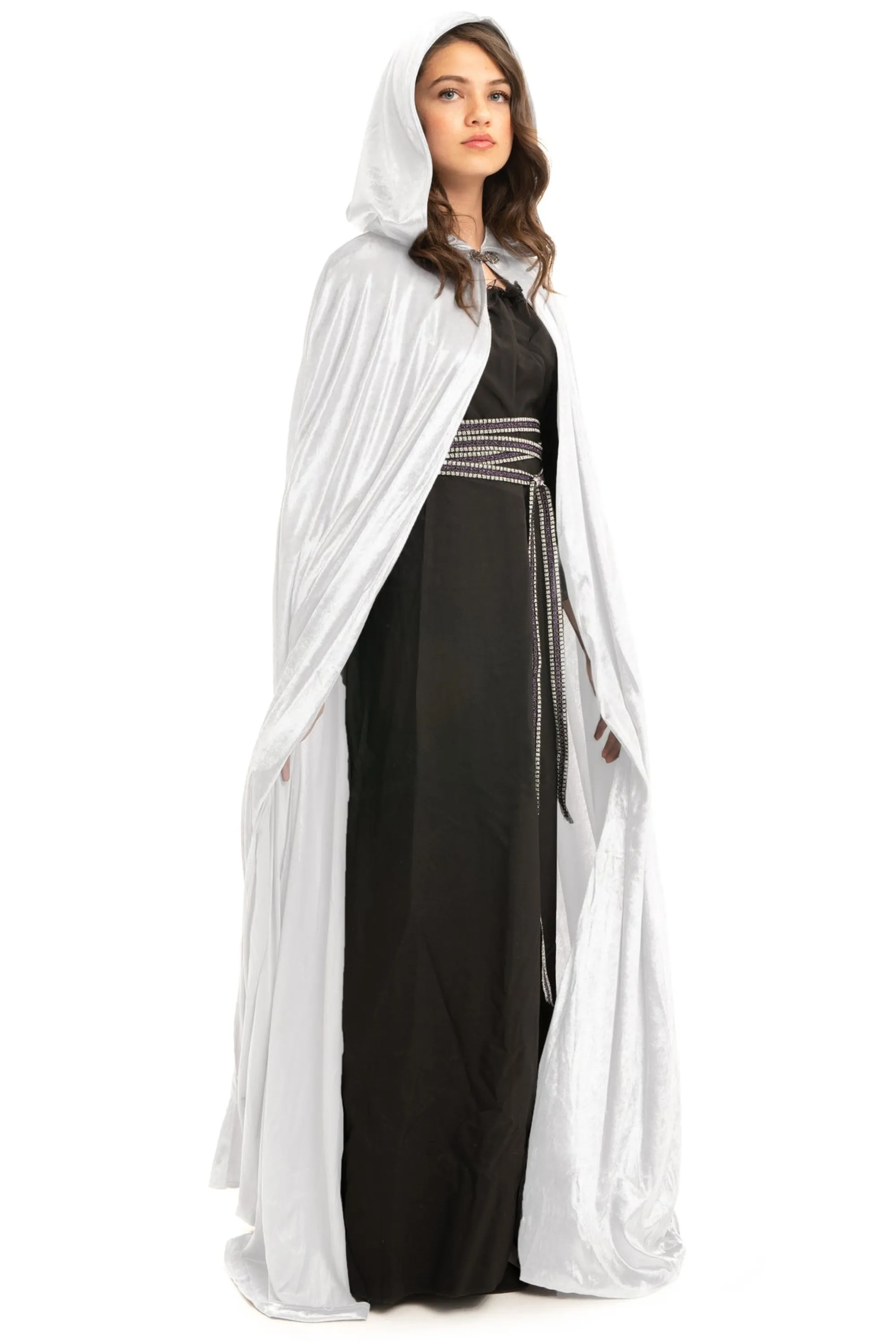 Little Adventures Cloaks>Adult White Cloak