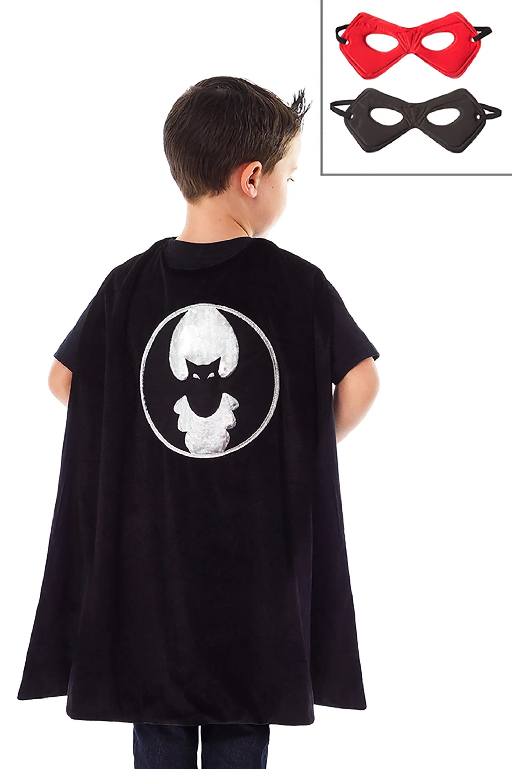 Little Adventures Super Hero>Bat Cape & Mask Set