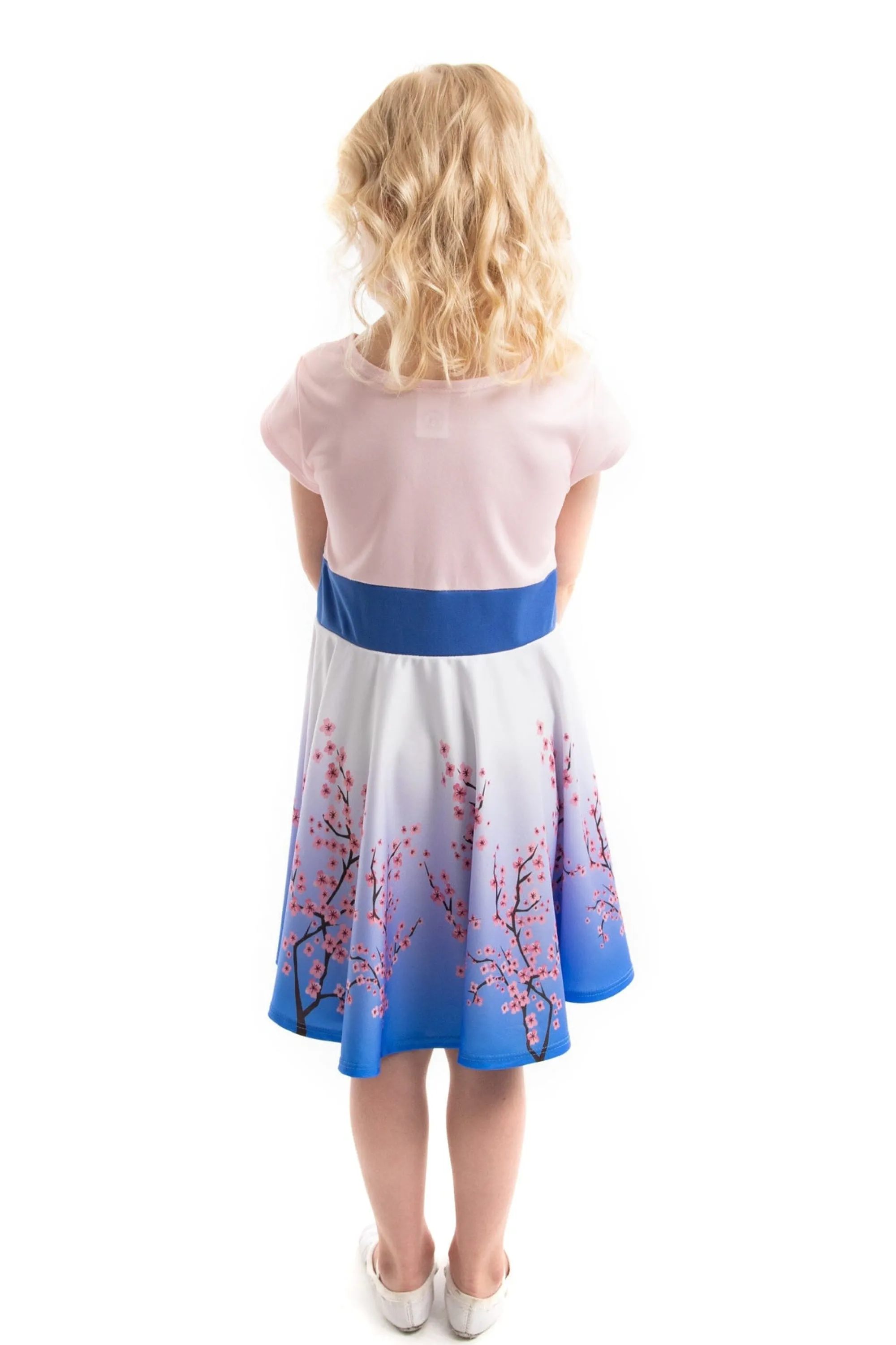 Little Adventures Twirl Dresses>Cherry Blossom Twirl Dress