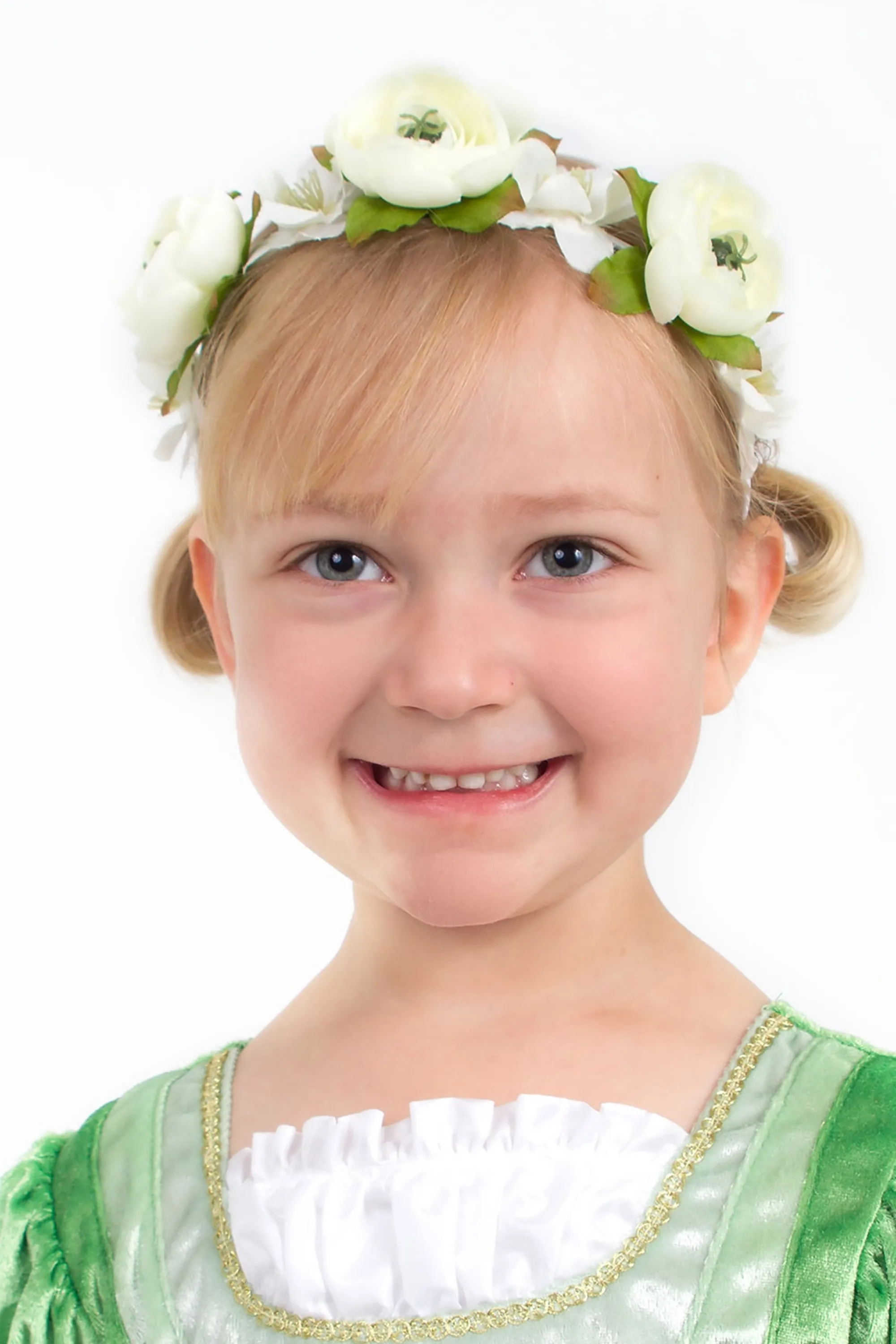 Little Adventures Accessories>Cream Flower Headband