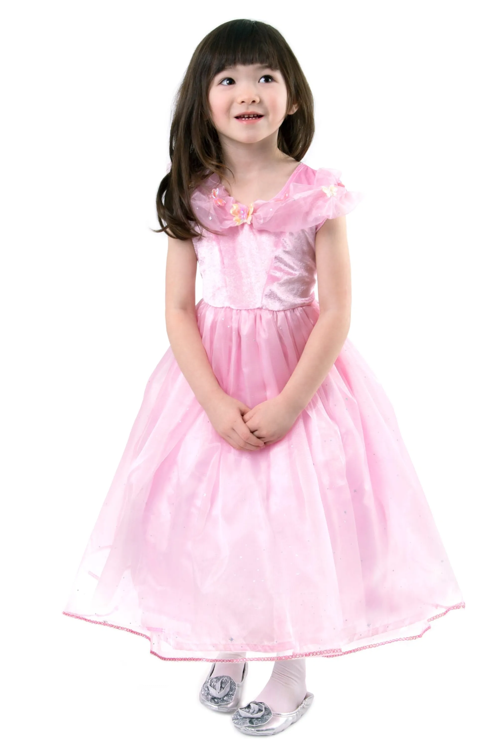 Little Adventures Dresses>Deluxe Pink Butterfly Princess