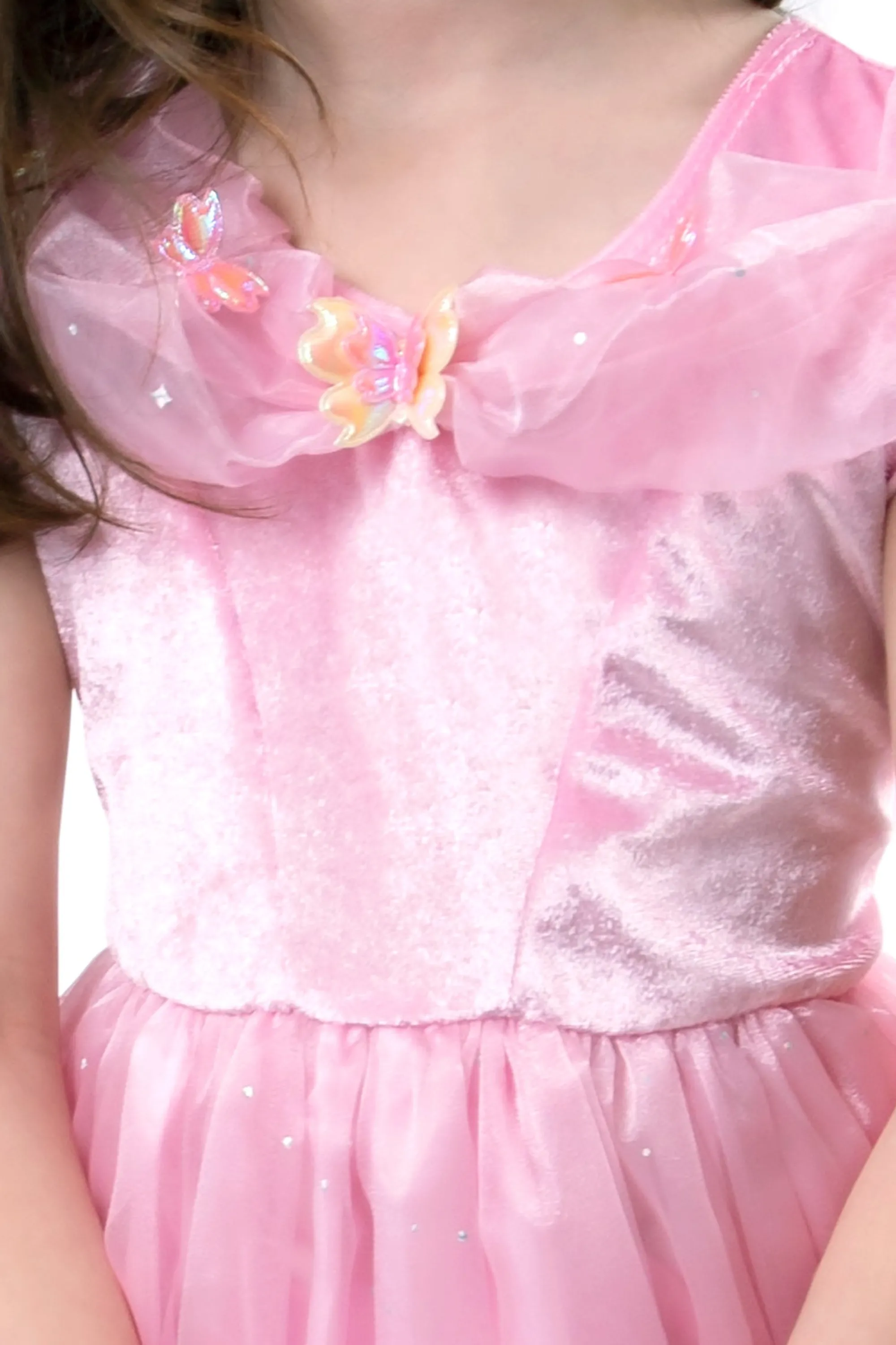 Little Adventures Dresses>Deluxe Pink Butterfly Princess