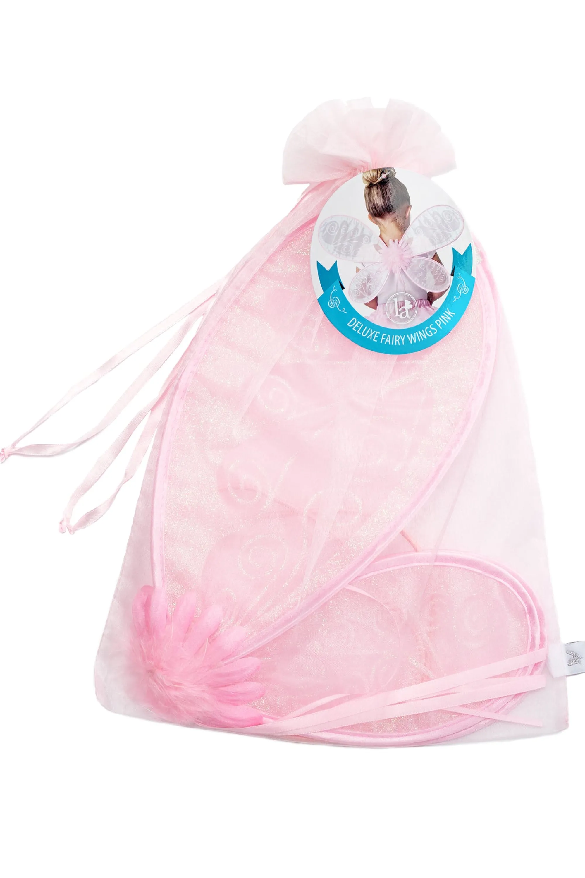 Little Adventures Accessories>Deluxe Pink Fairy Wings