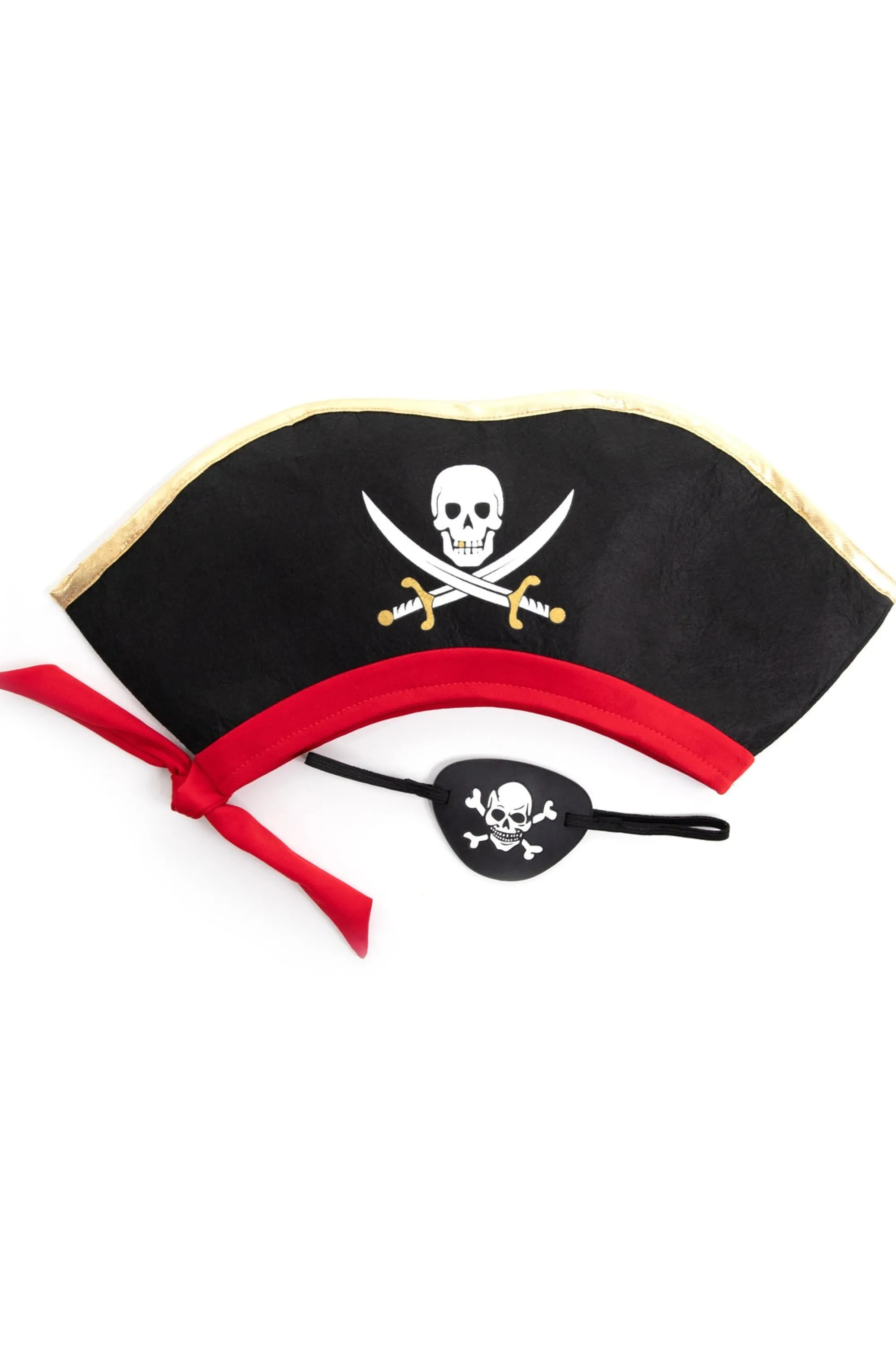 Little Adventures Pirates>Deluxe Pirate Hat & Eye Patch