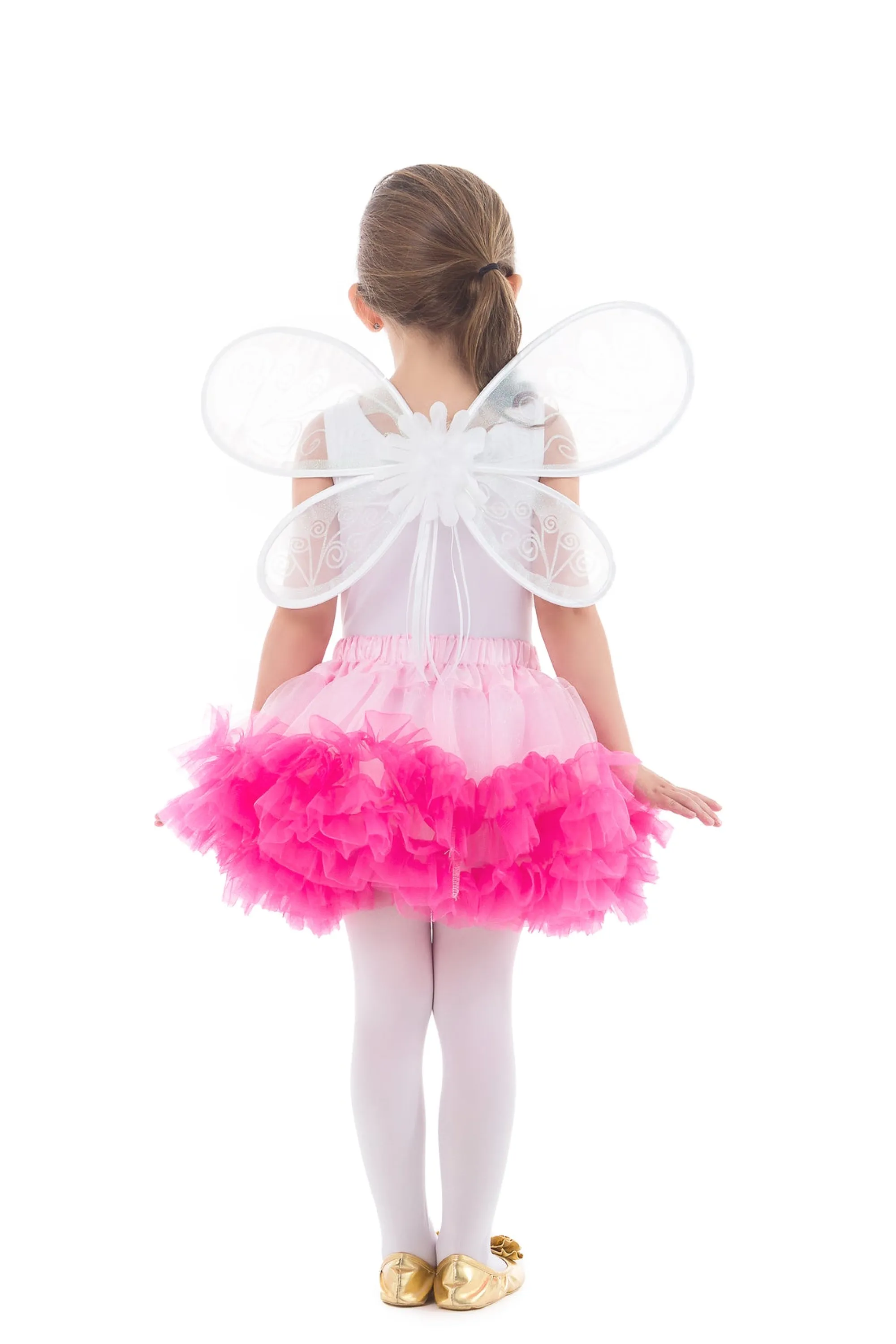 Little Adventures Accessories>Deluxe White Fairy Wings