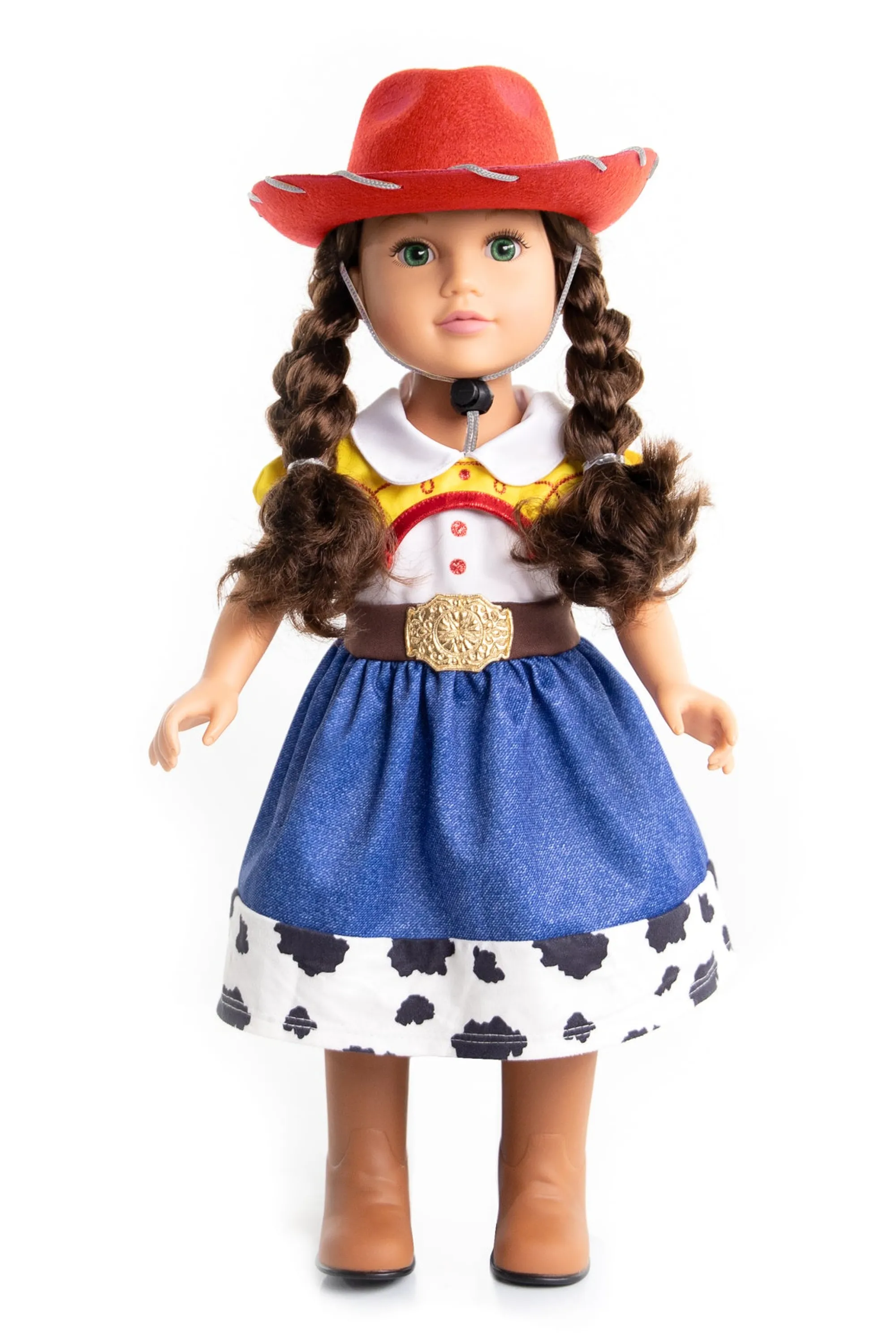 Little Adventures Doll Dress Ups>Doll Dress Cowgirl With Hat