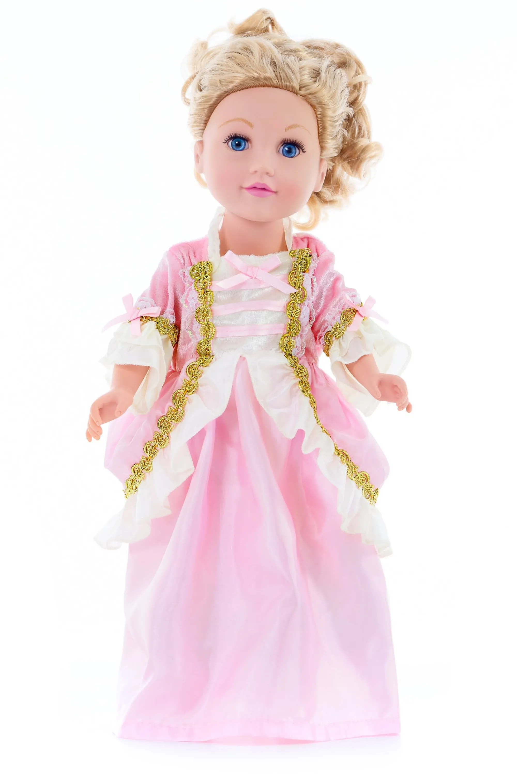 Little Adventures Doll Dress Ups>Doll Dress Pink Vintage Princess
