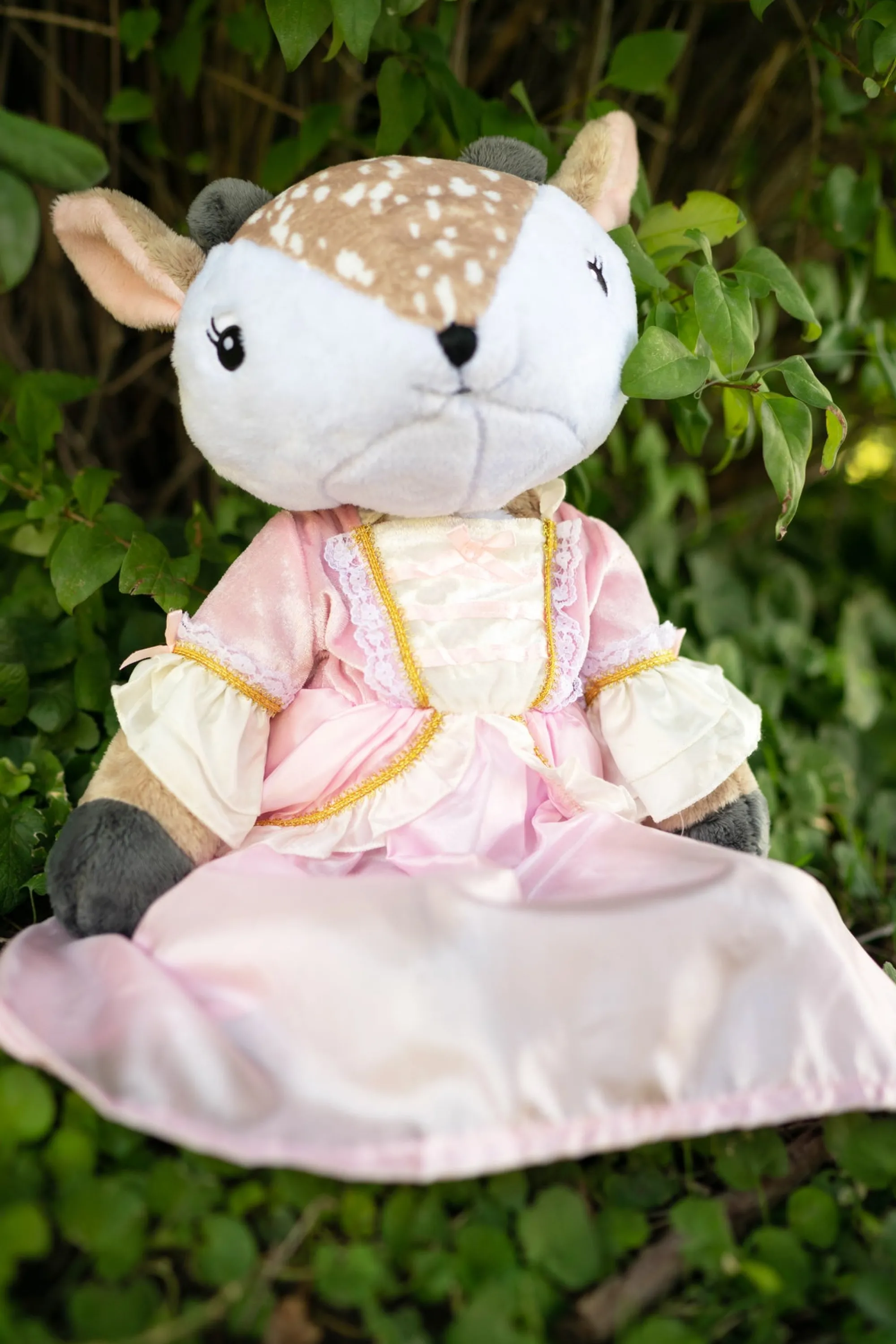Little Adventures Doll Dress Ups>Doll Dress Pink Vintage Princess