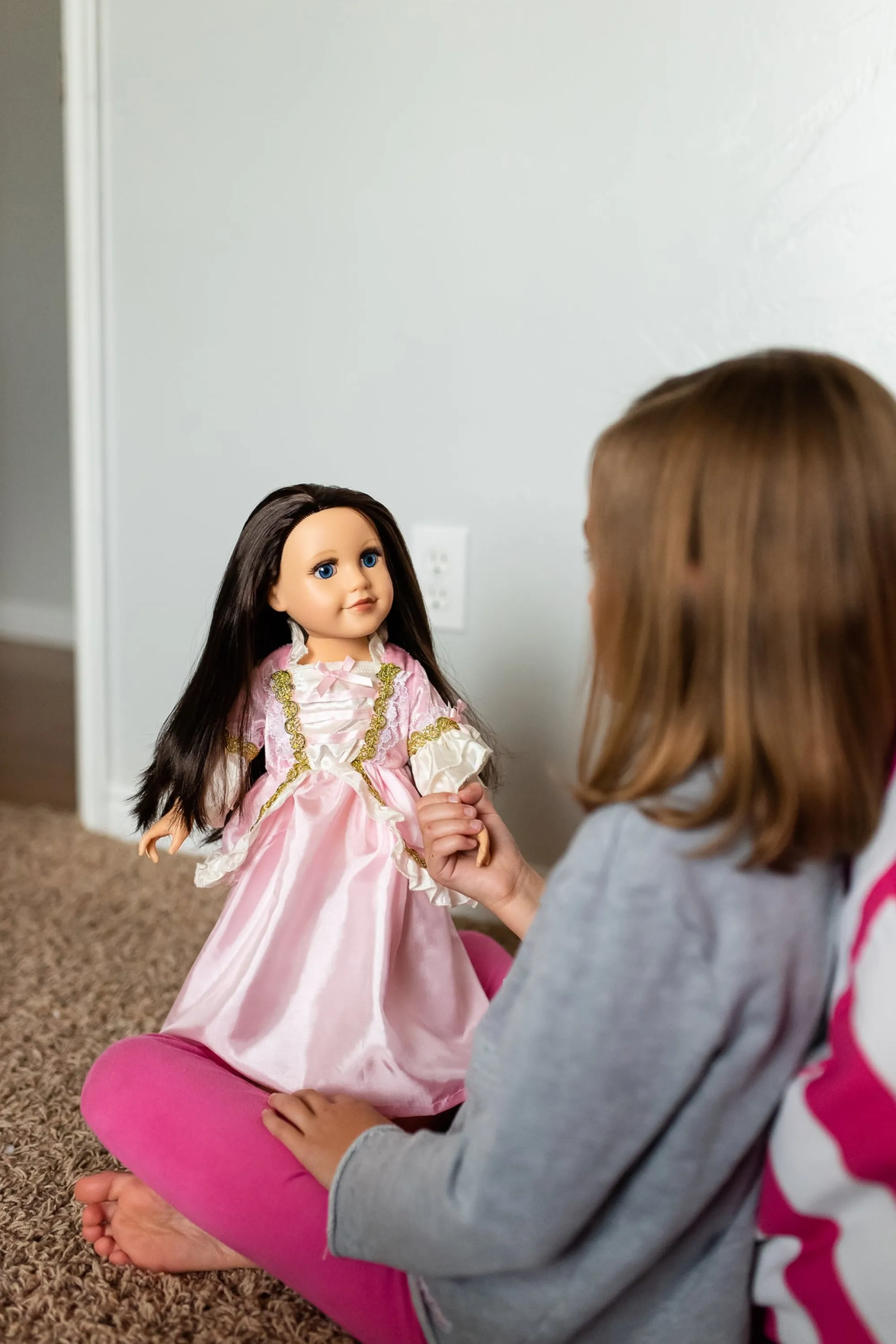 Little Adventures Doll Dress Ups>Doll Dress Pink Vintage Princess
