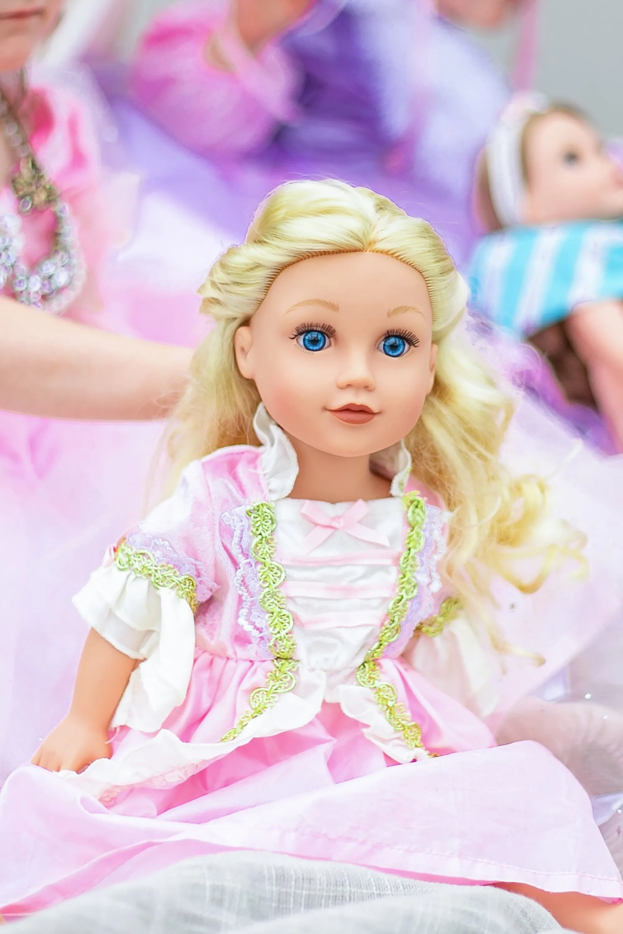 Little Adventures Doll Dress Ups>Doll Dress Pink Vintage Princess