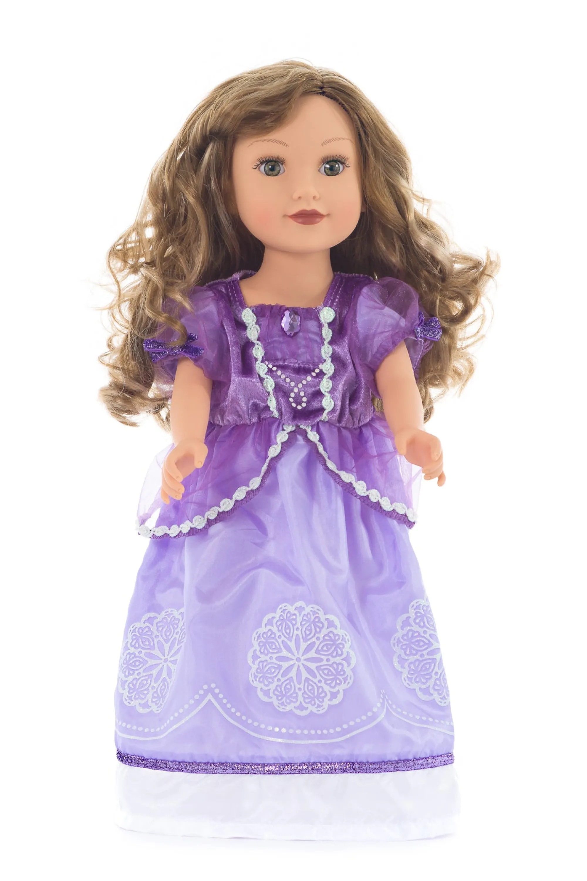 Little Adventures Doll Dress Ups>Doll Dress Purple Amulet Princess