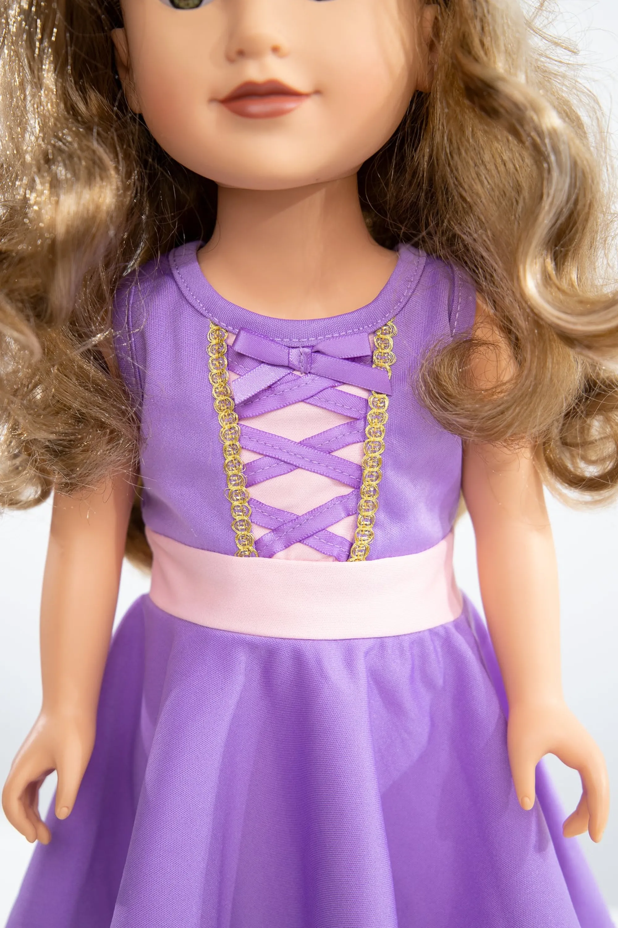 Little Adventures Doll Dress Ups>Doll Dress Rapunzel Twirl