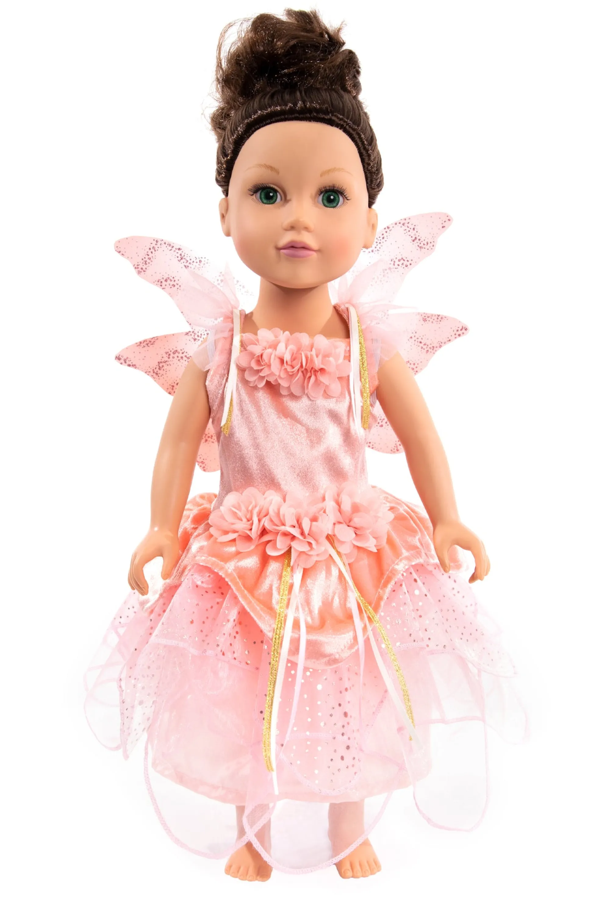 Little Adventures Doll Dress Ups>Doll Dress Rose Garden Fairy With Wings