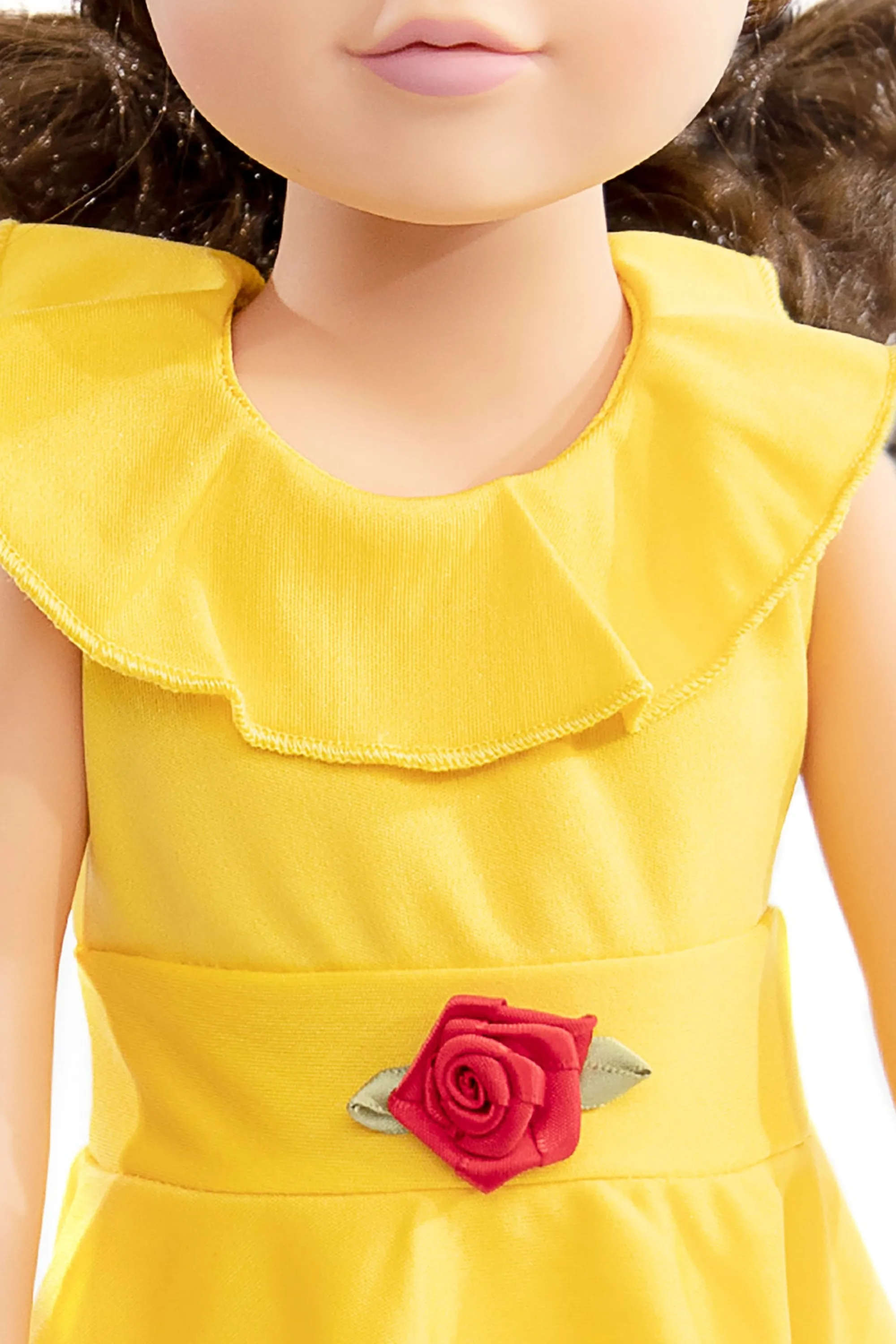 Little Adventures Doll Dress Ups>Doll Dress Yellow Beauty Twirl