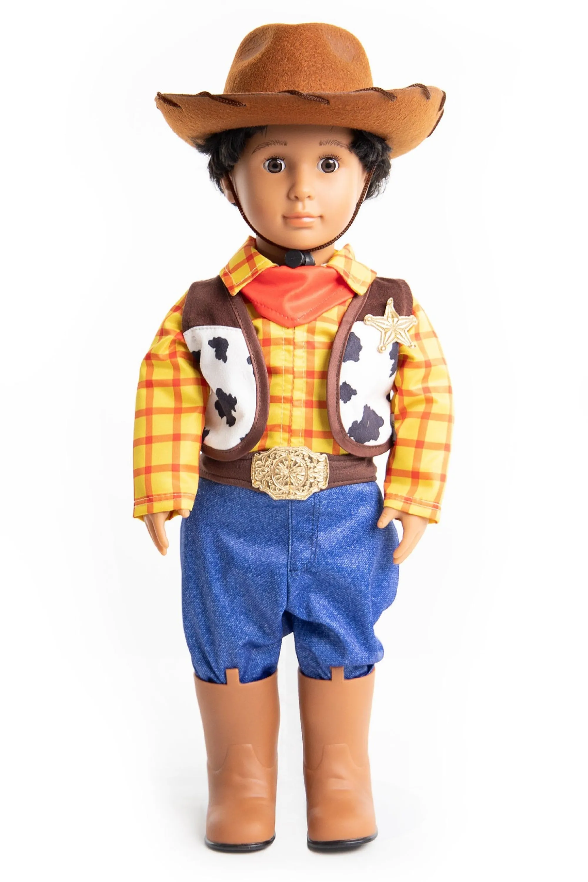 Little Adventures Doll Dress Ups>Doll Outfit Cowboy With Hat