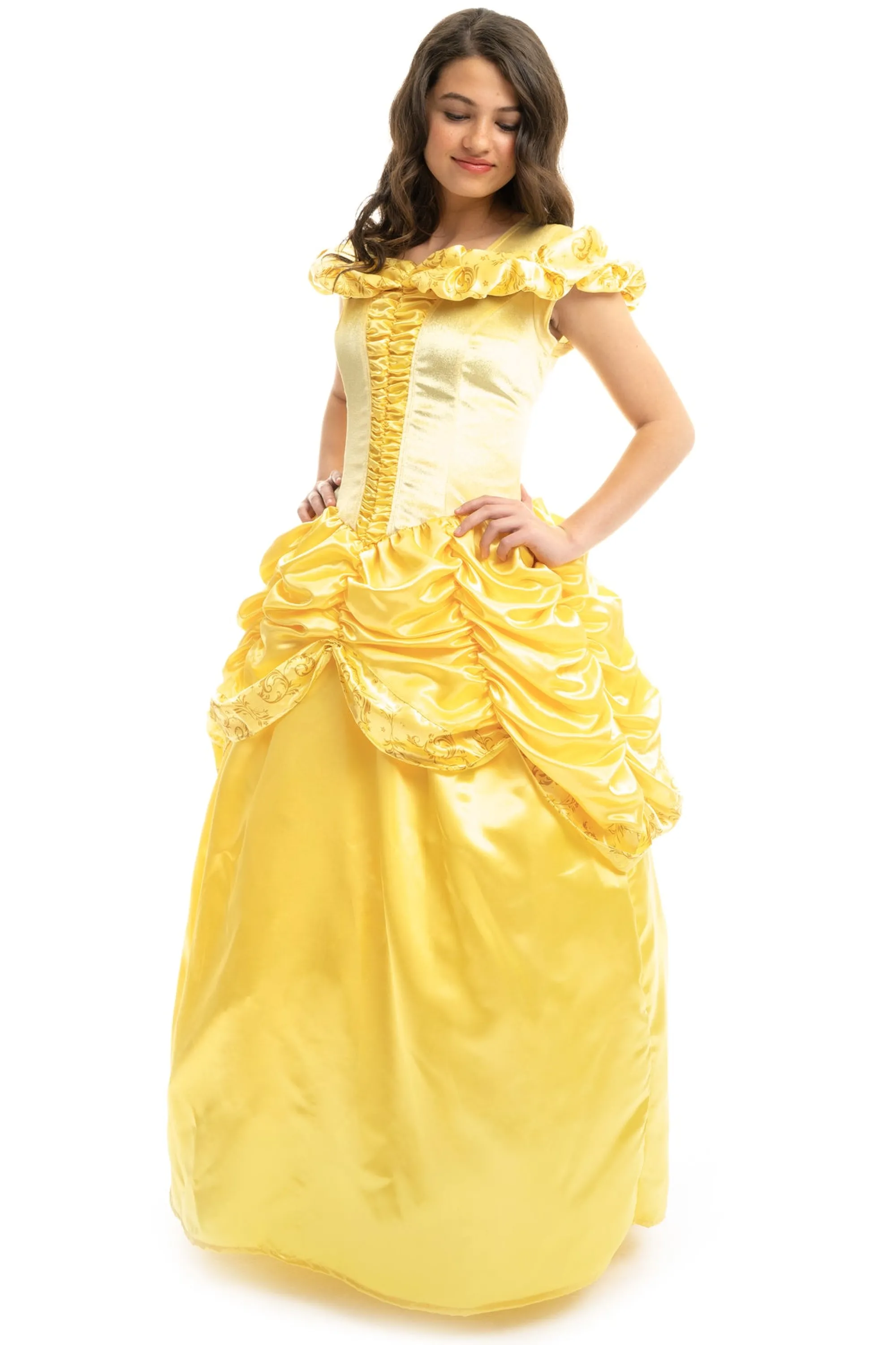 Little Adventures Princess Dresses>Enchanted Yellow Beauty