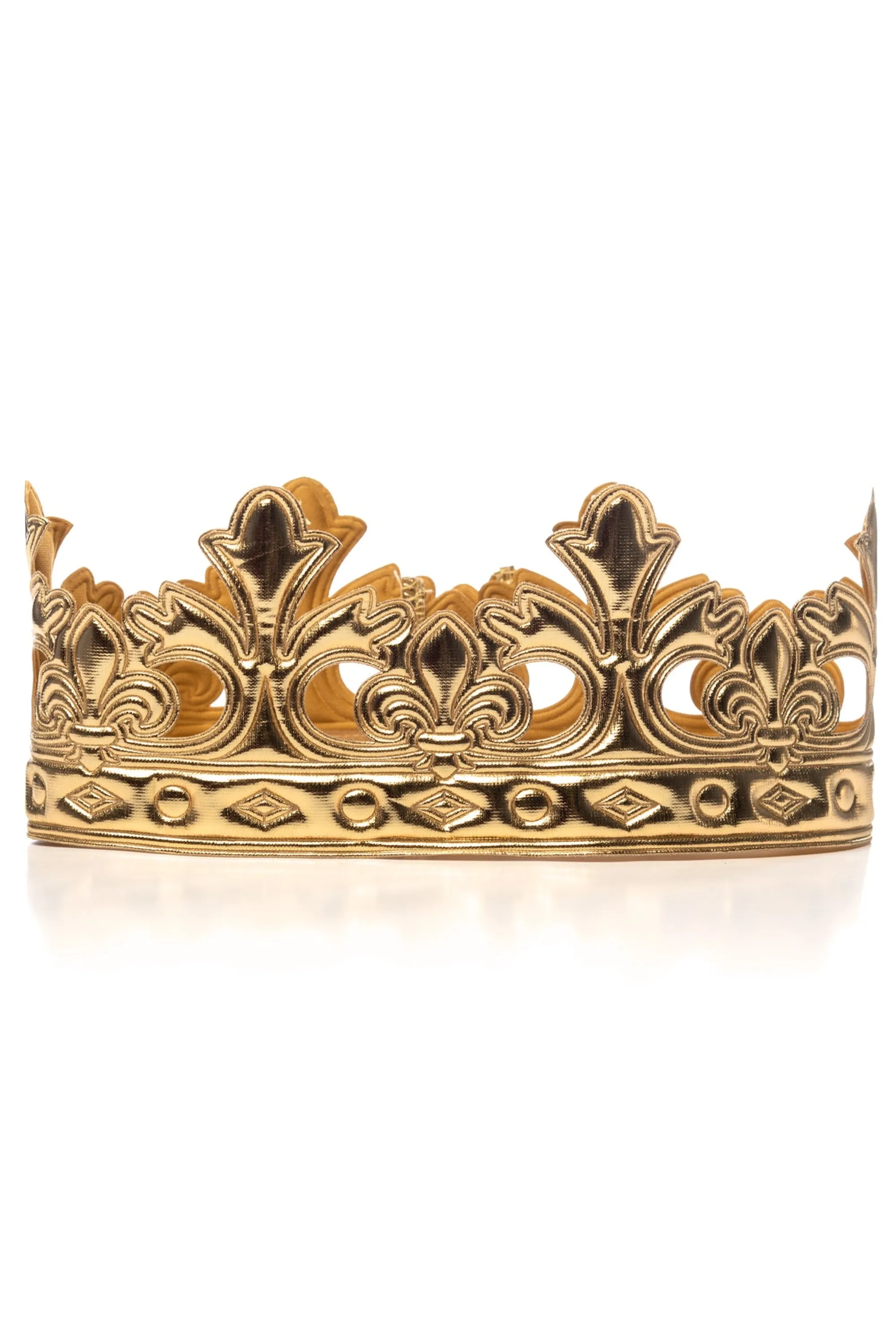 Little Adventures Accessories>Gold Prince Soft Crown