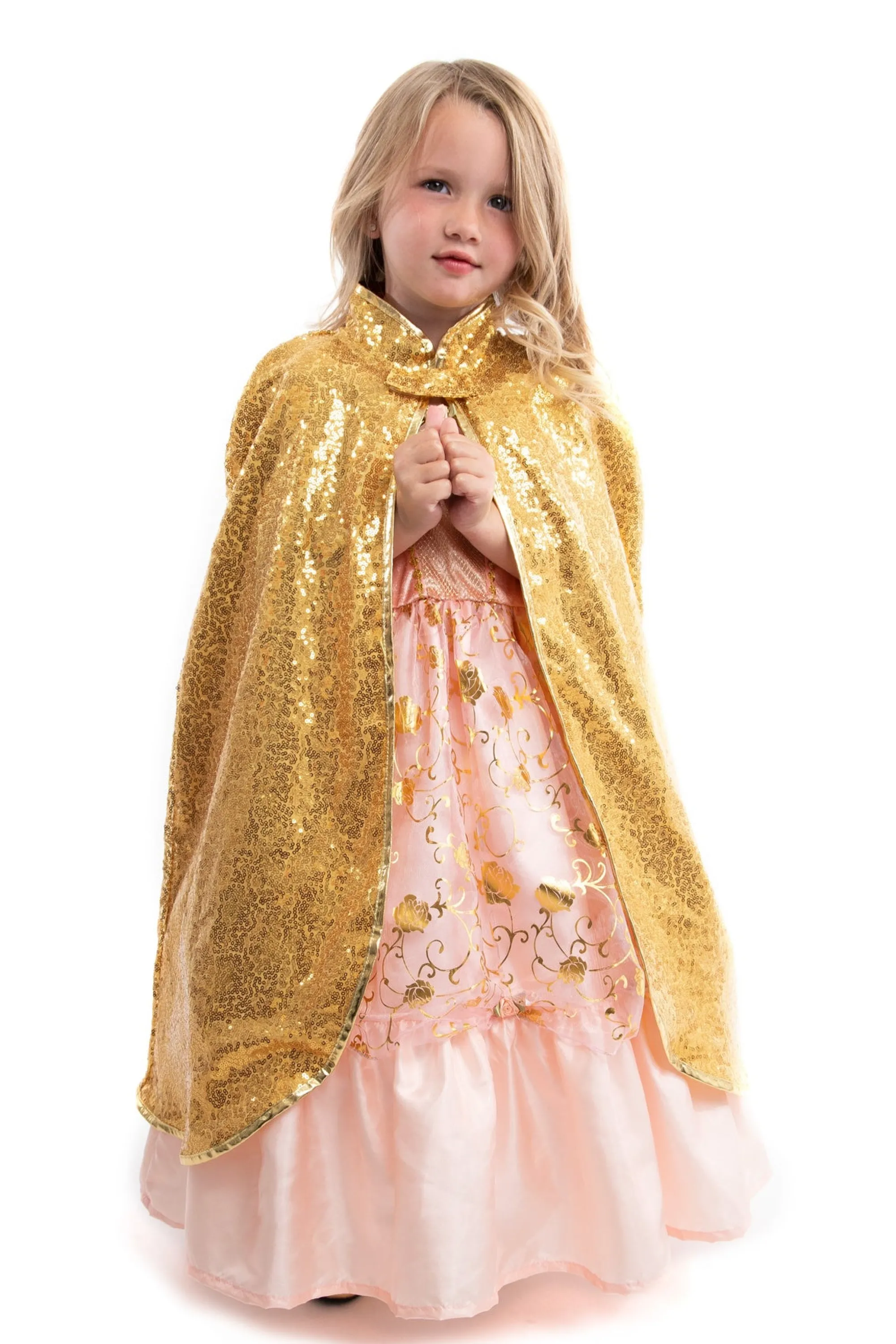 Little Adventures Cloaks>Gold Shimmer Cloak