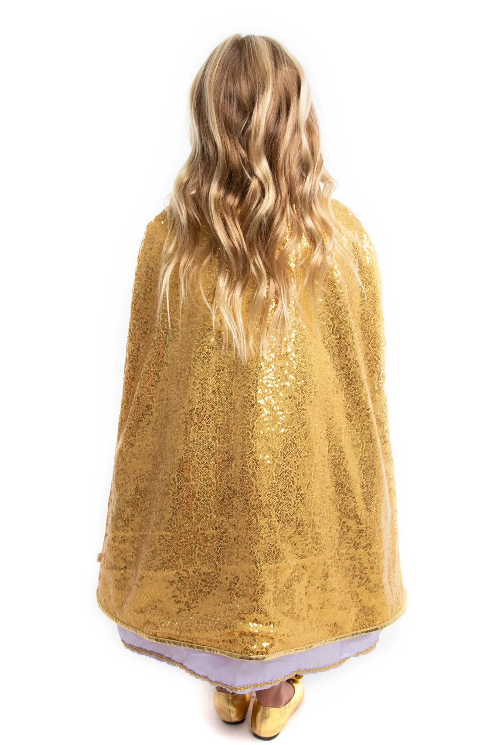 Little Adventures Cloaks>Gold Shimmer Cloak