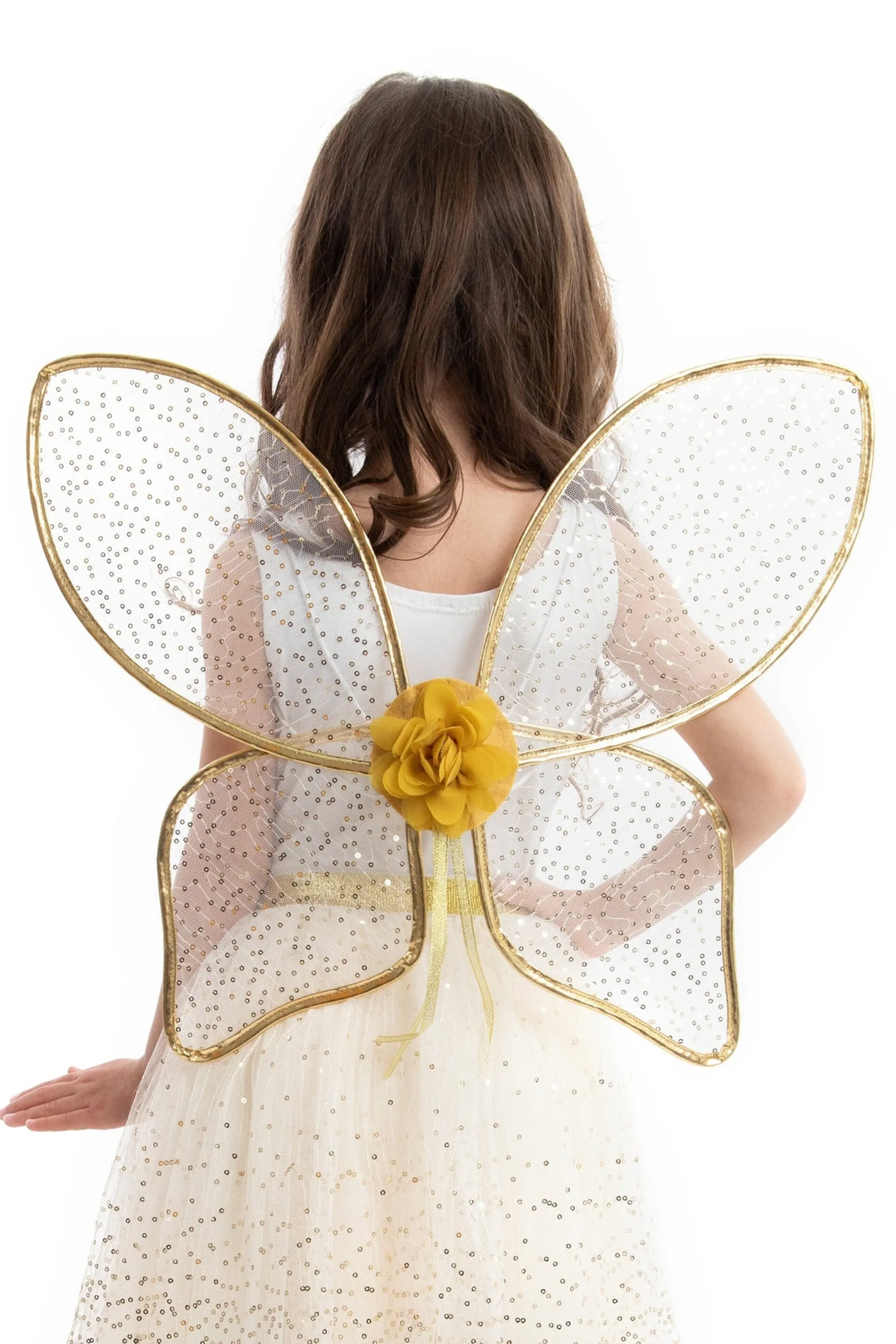 Little Adventures Accessories>Gold Shimmer Fairy Wings