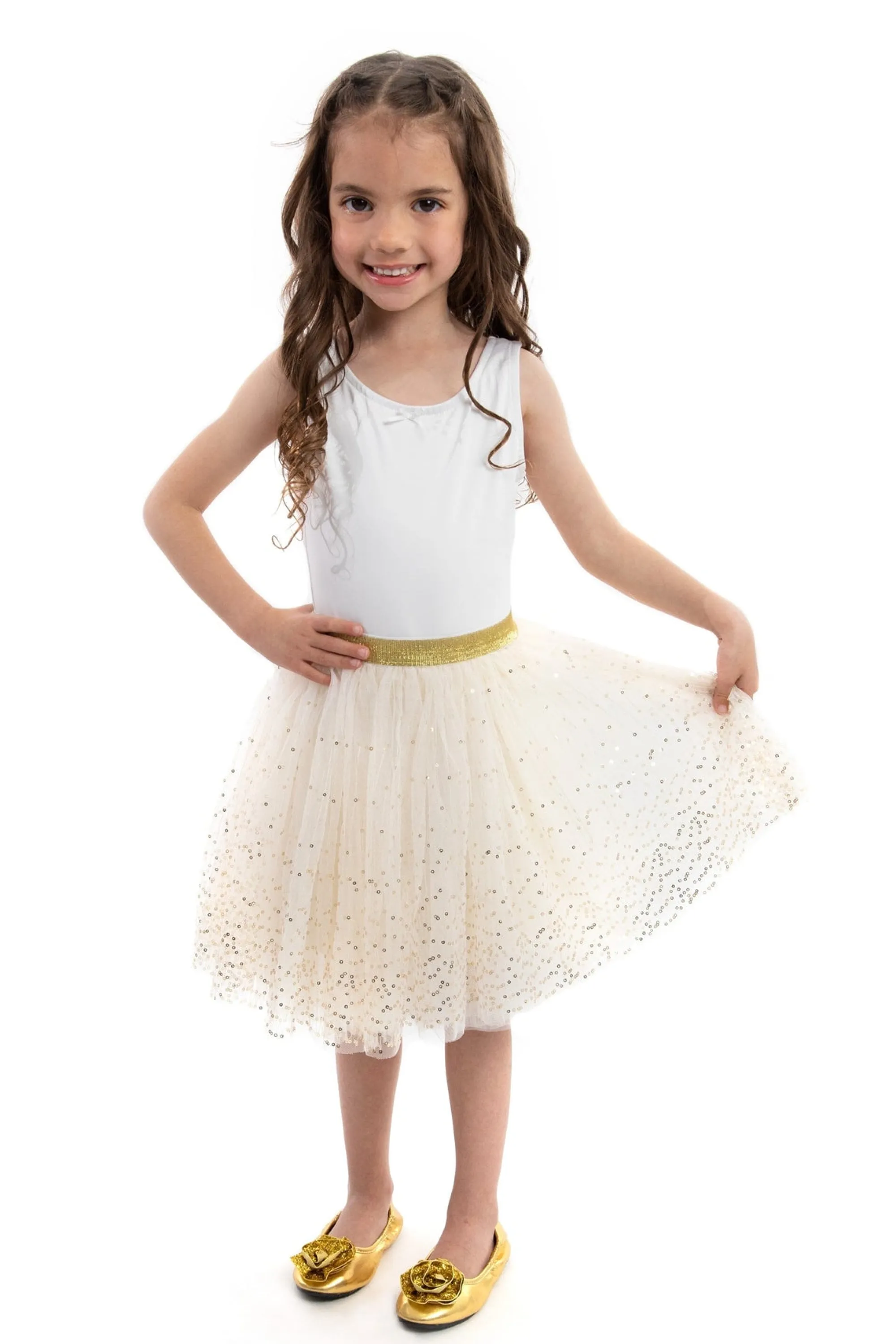 Little Adventures Tutus & Skirts>Gold Shimmer Tutu