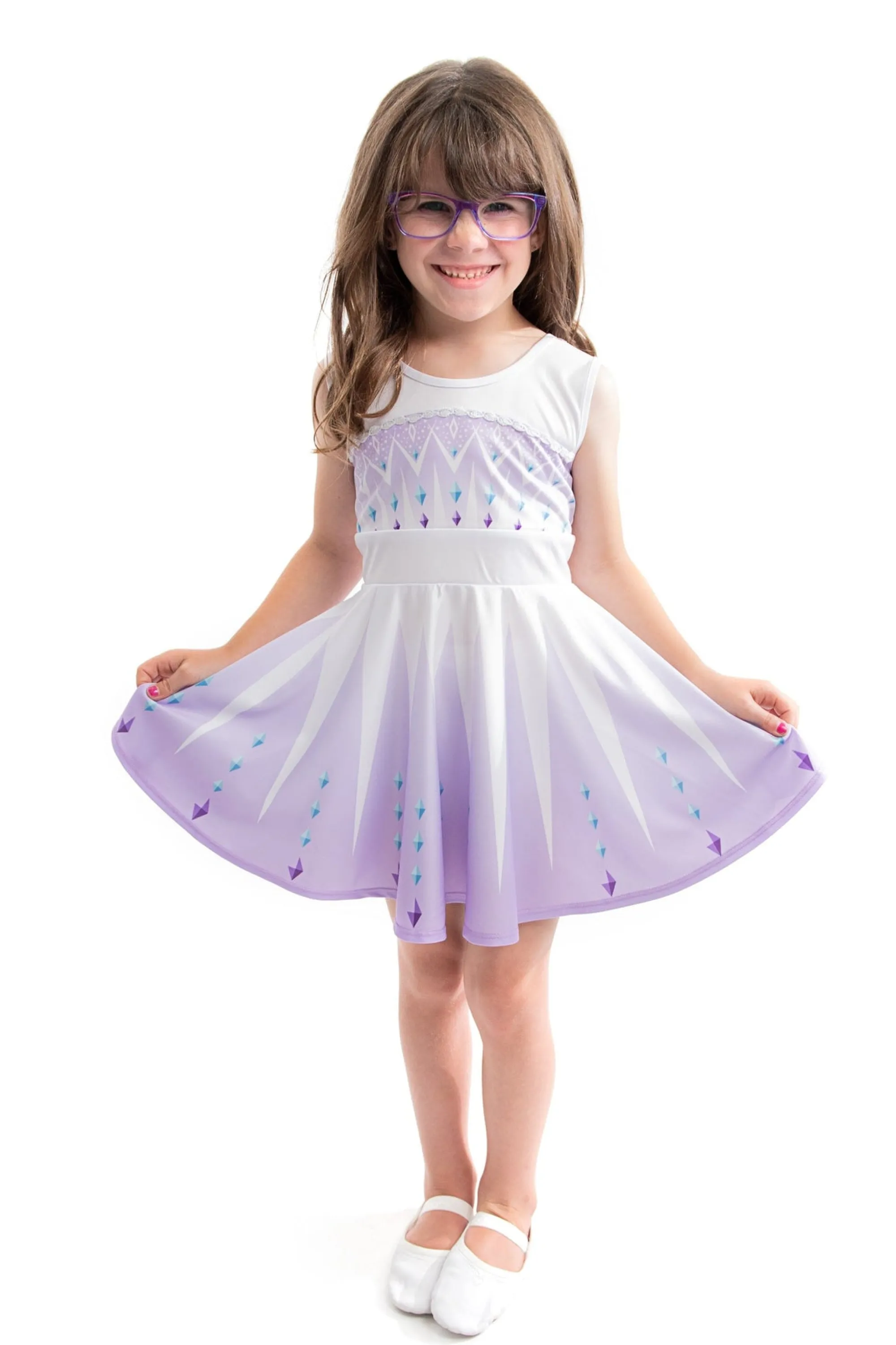 Little Adventures Twirl Dresses>Ice Coronation Twirl Dress