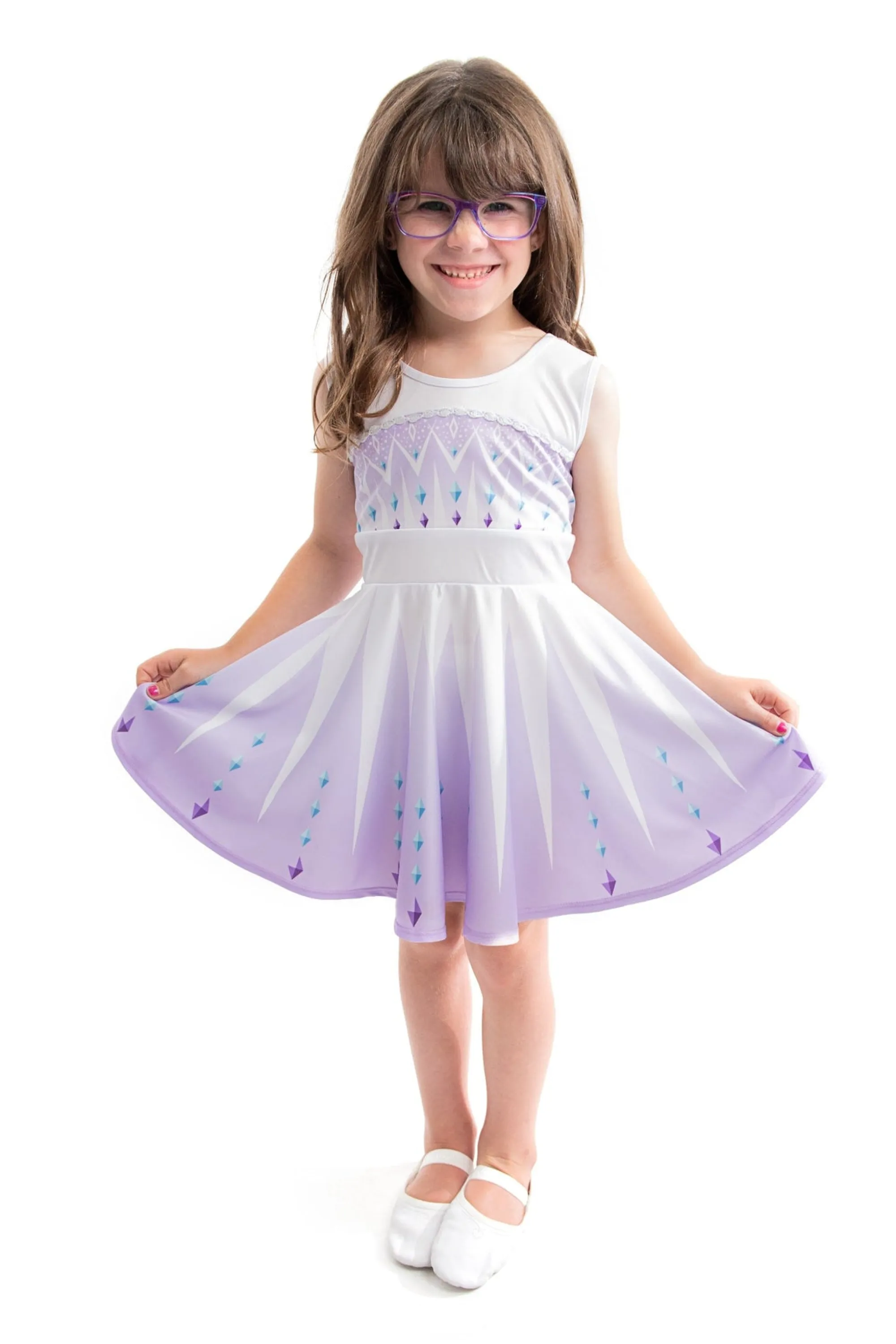 Little Adventures Twirl Dresses>Ice Coronation Twirl Dress