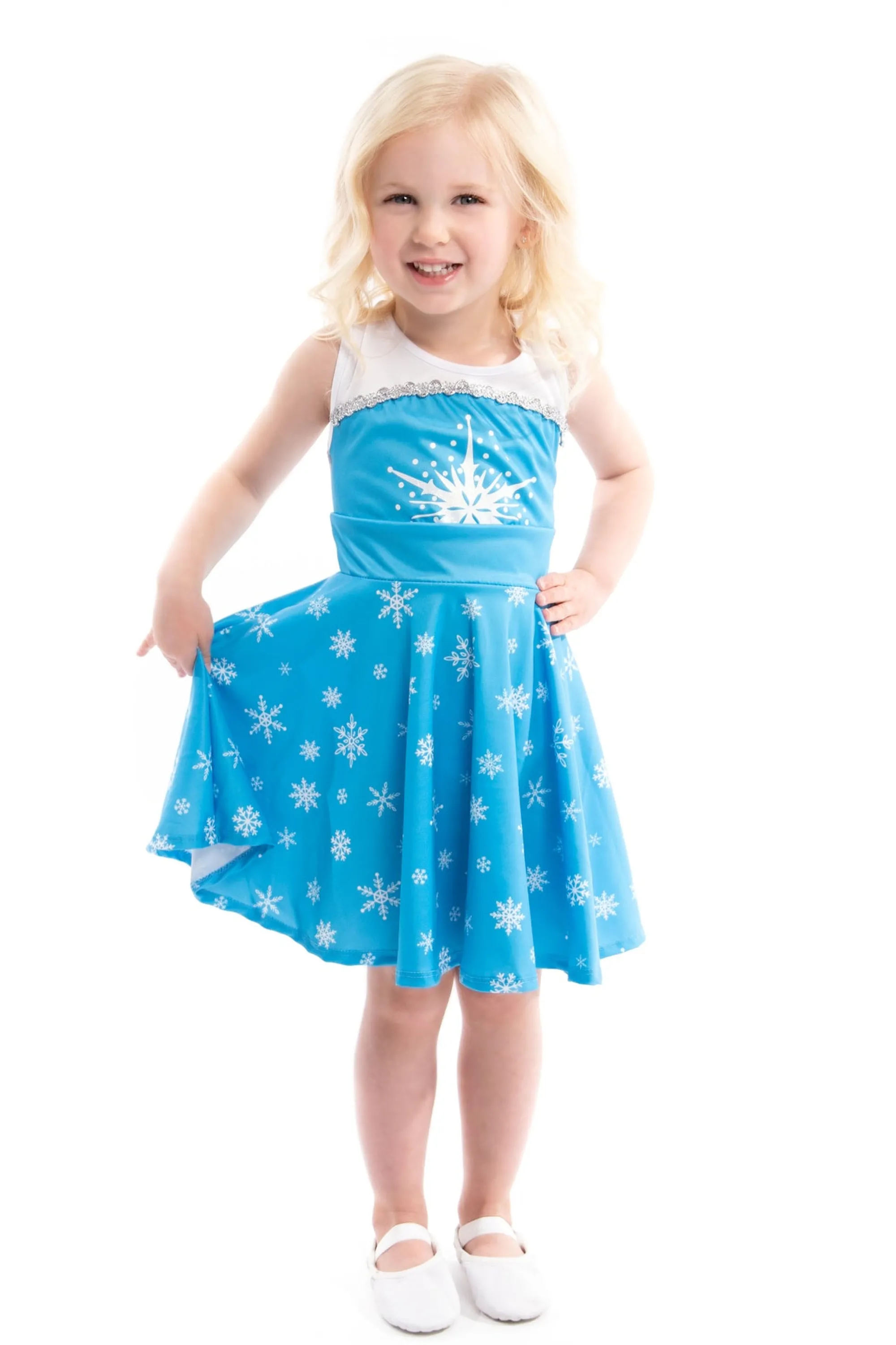 Little Adventures Twirl Dresses>Ice Twirl Dress