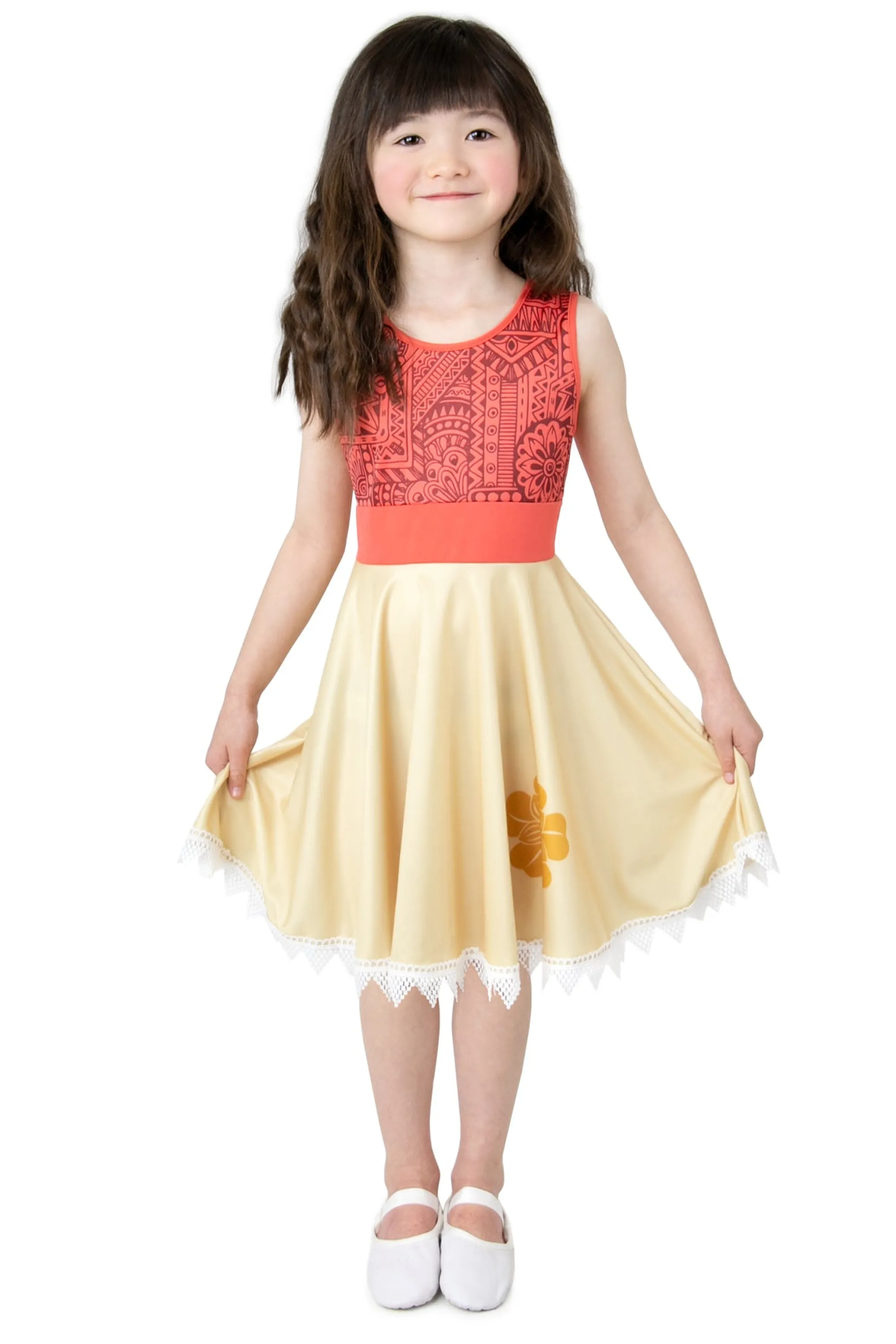 Little Adventures Twirl Dresses>Island Twirl Dress