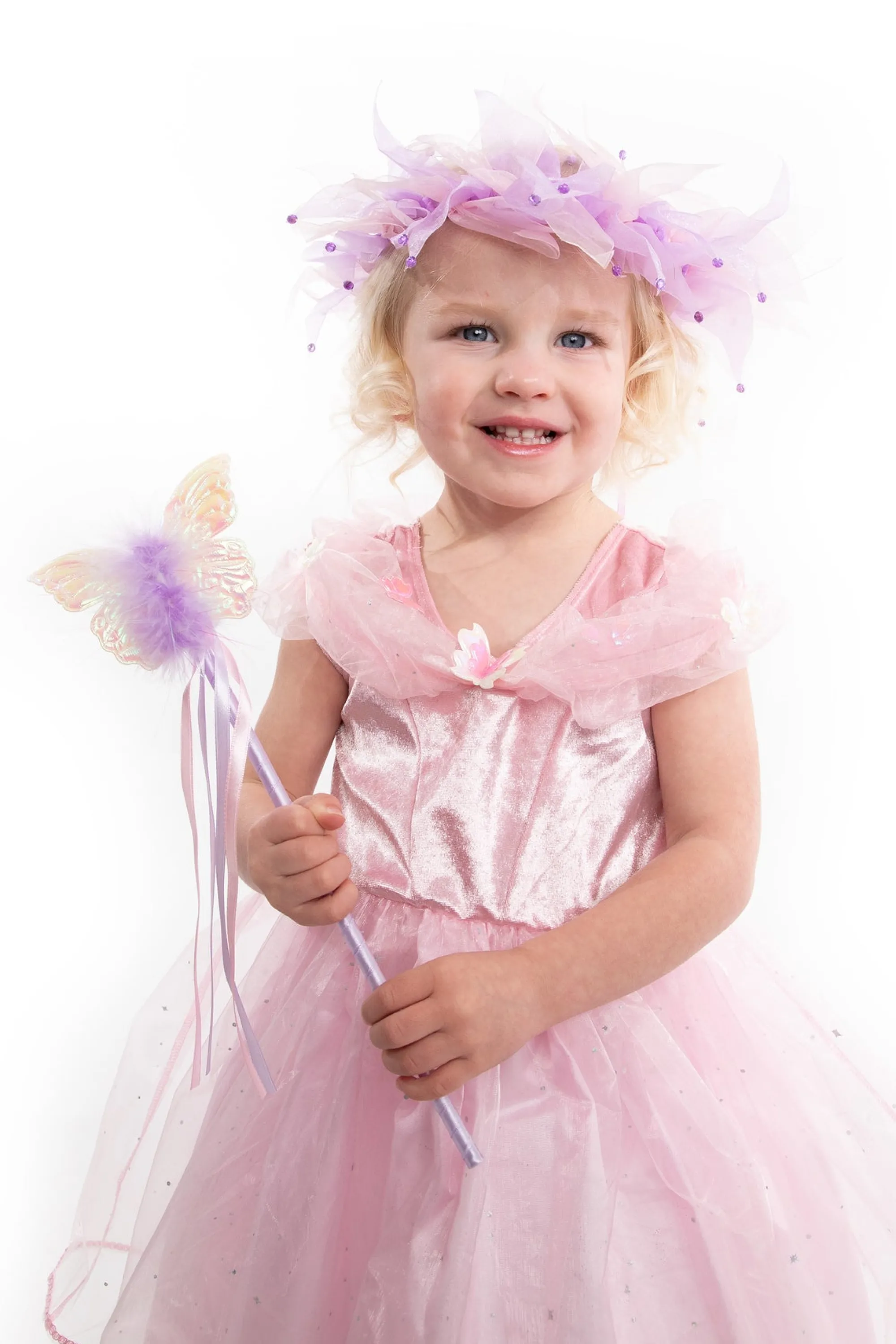 Little Adventures Accessories>Lilac Fairy Halo & Wand