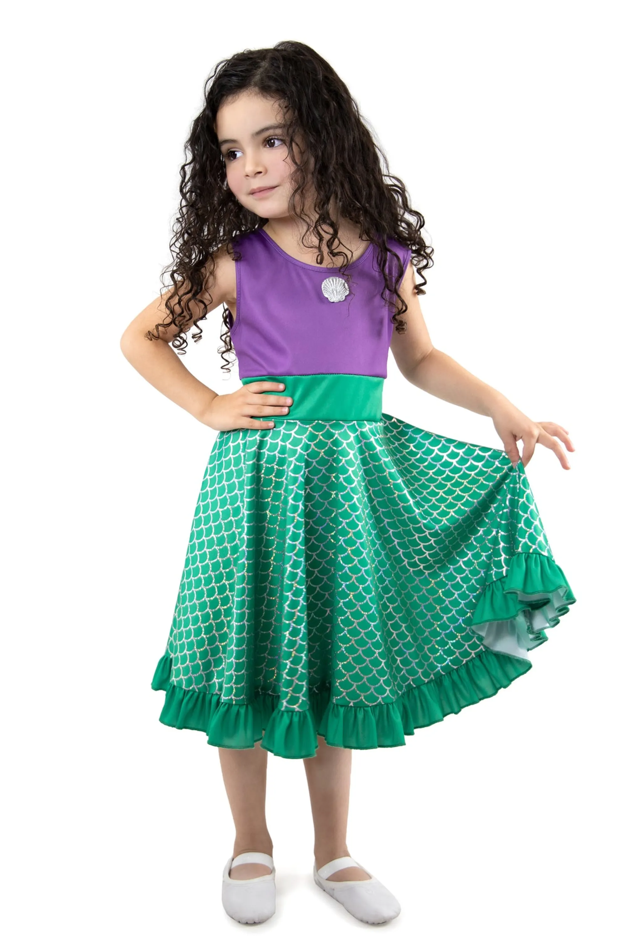 Little Adventures Twirl Dresses>Mermaid Twirl Dress