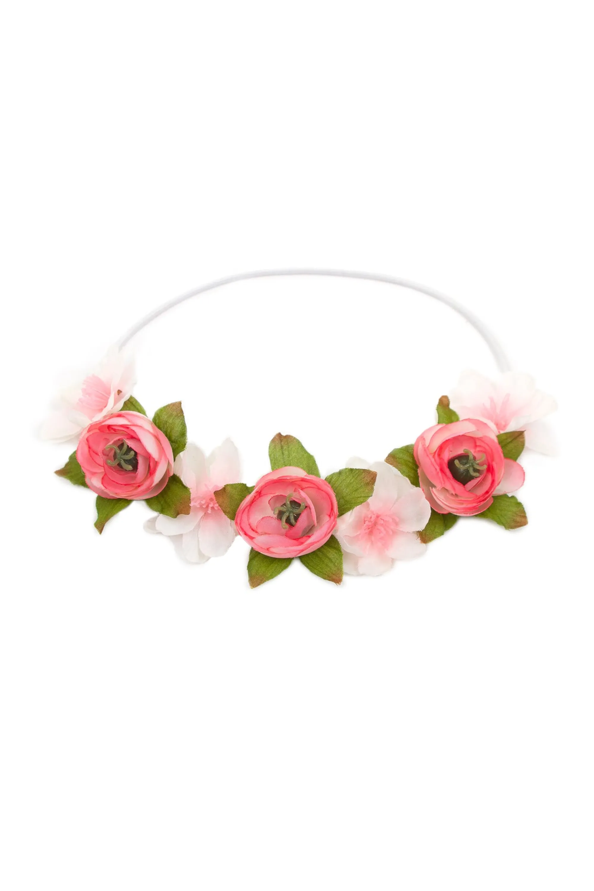 Little Adventures Accessories>Petal Pink Flower Headband