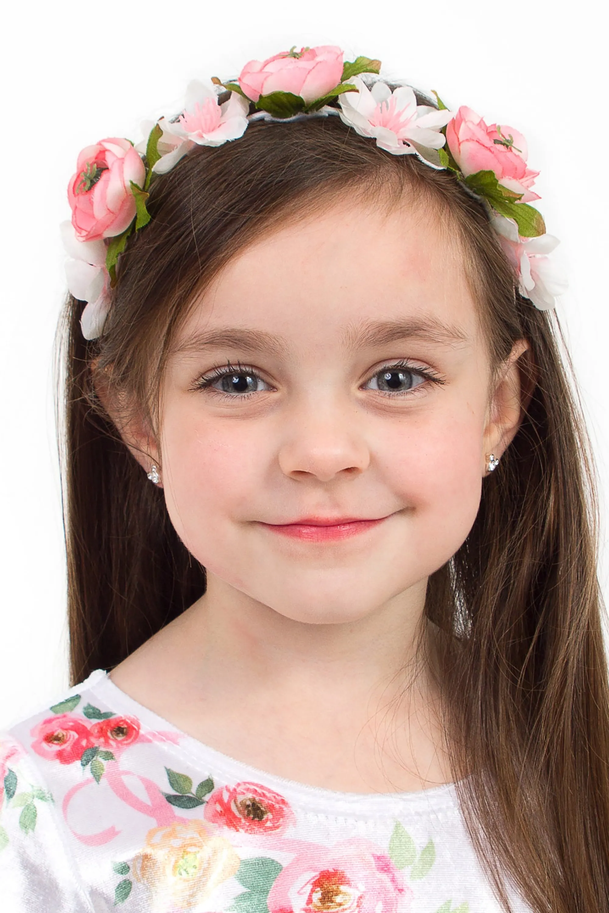 Little Adventures Accessories>Petal Pink Flower Headband