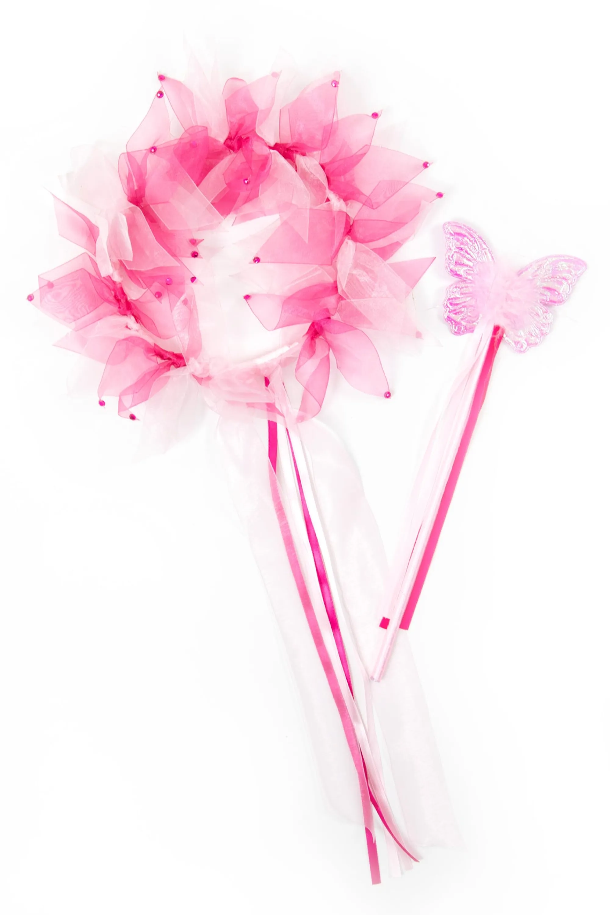 Little Adventures Accessories>Pink Fairy Halo & Wand