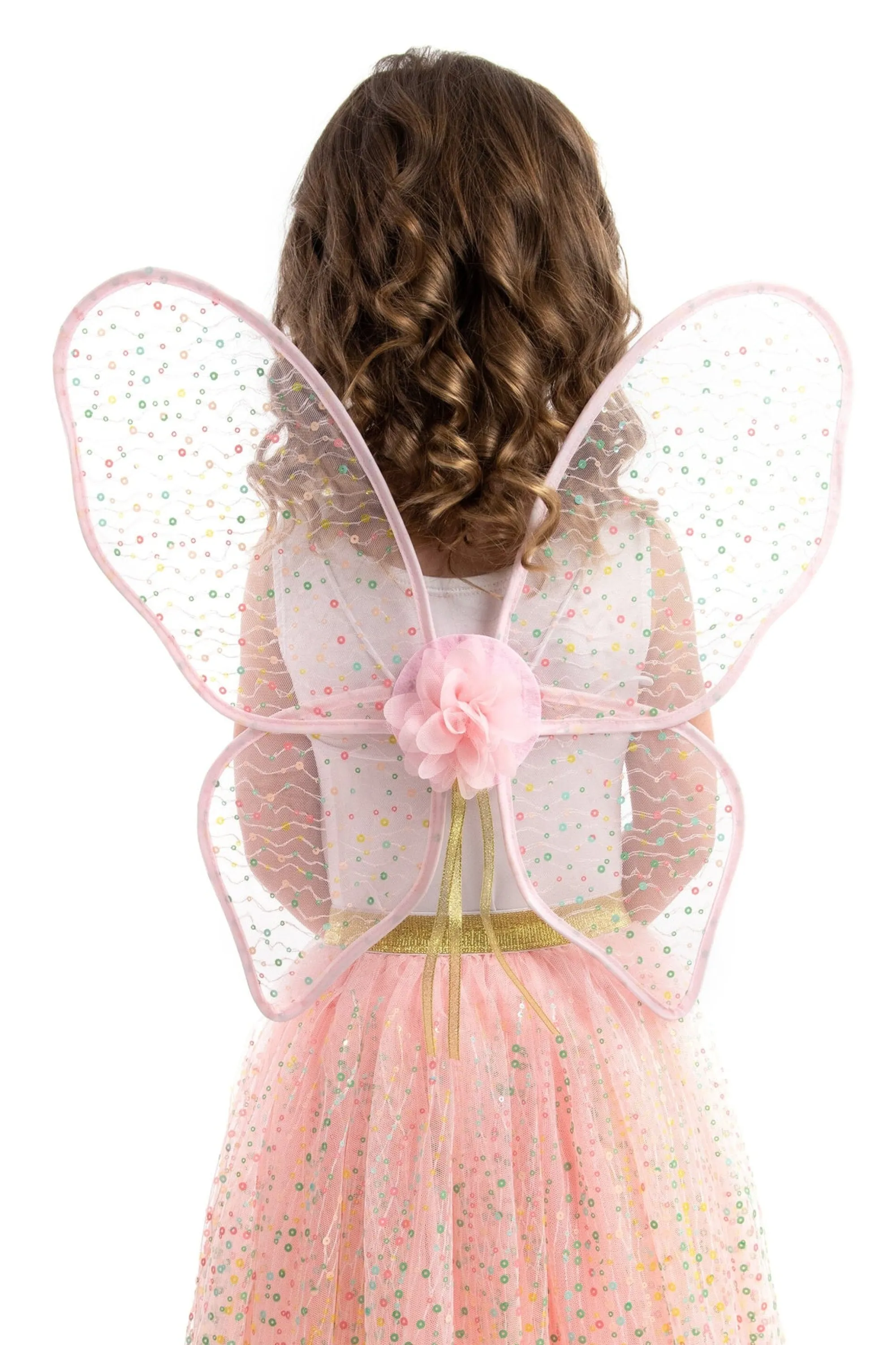 Little Adventures Accessories>Pink Shimmer Fairy Wings