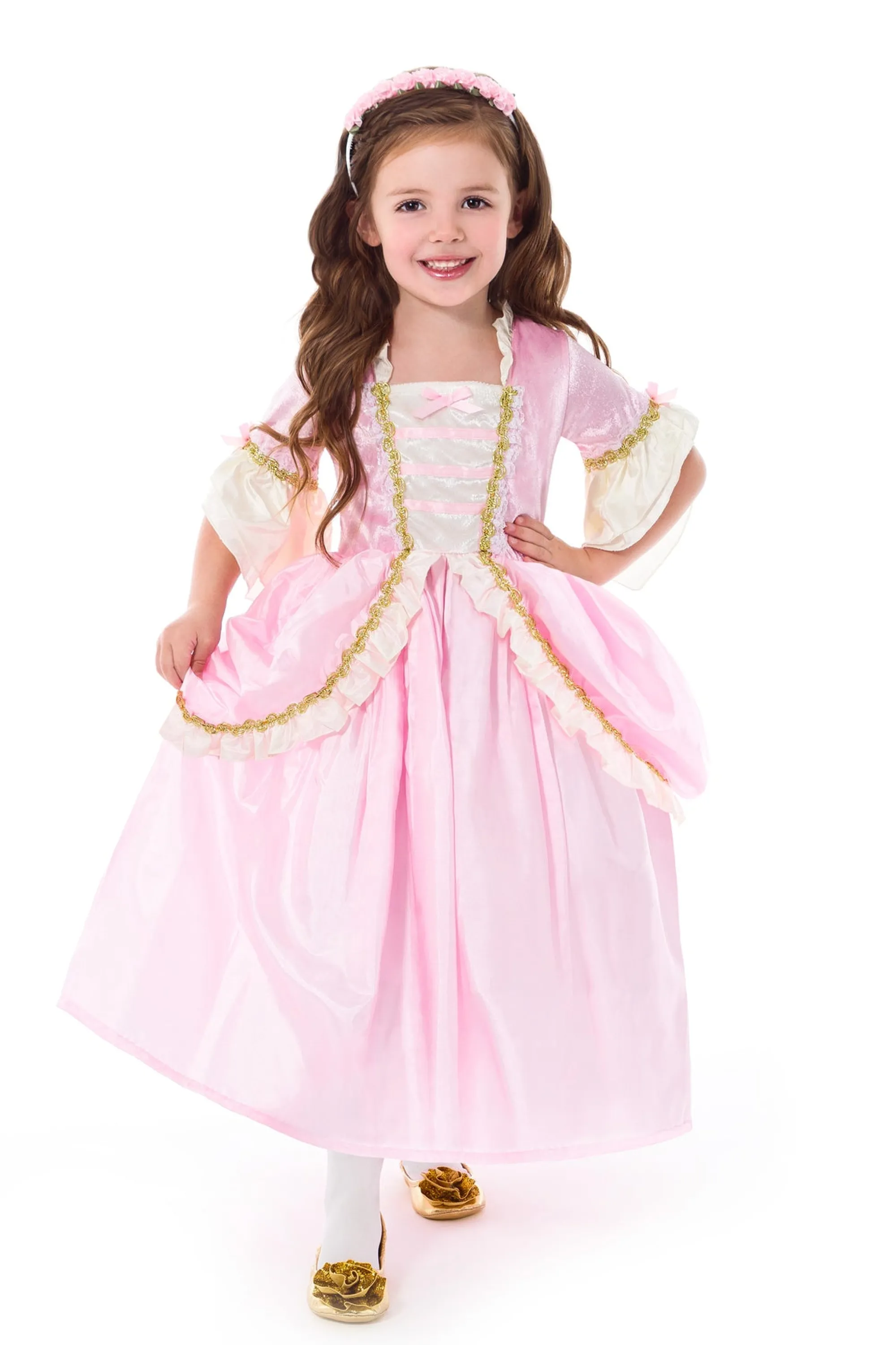 Little Adventures Dresses>Pink Vintage Princess Dress