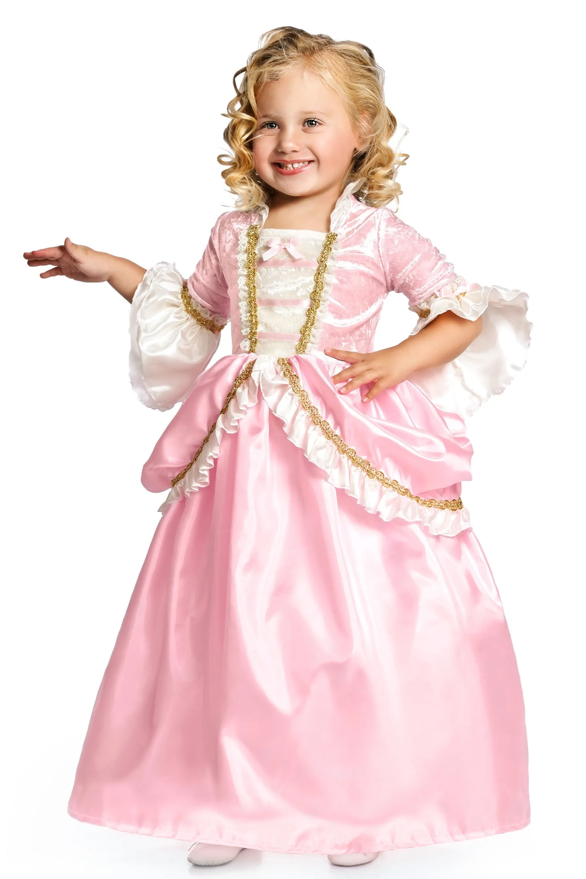 Little Adventures Dresses>Pink Vintage Princess Dress