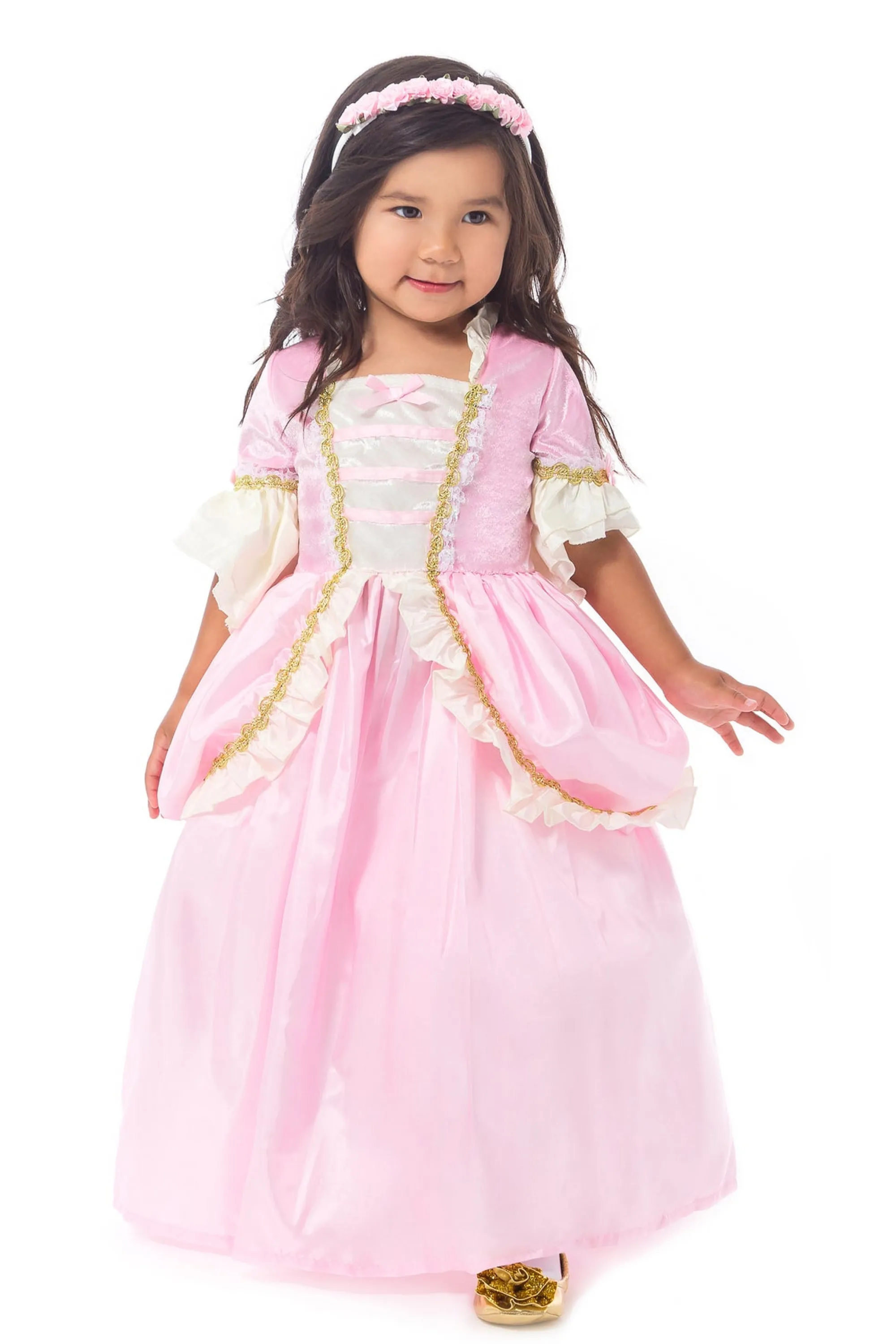 Little Adventures Dresses>Pink Vintage Princess Dress