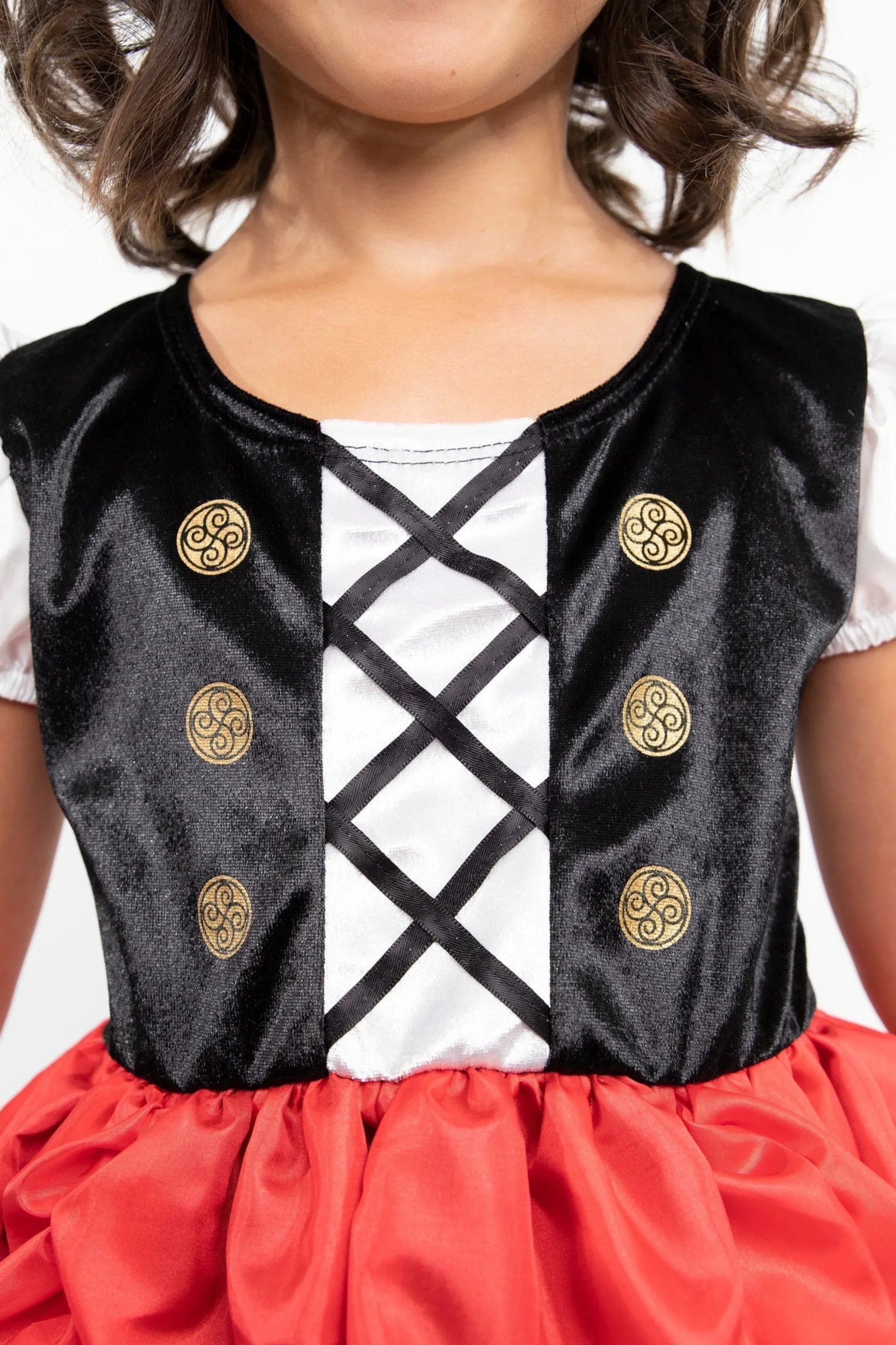 Little Adventures Dresses>Pirate Dress With Headband