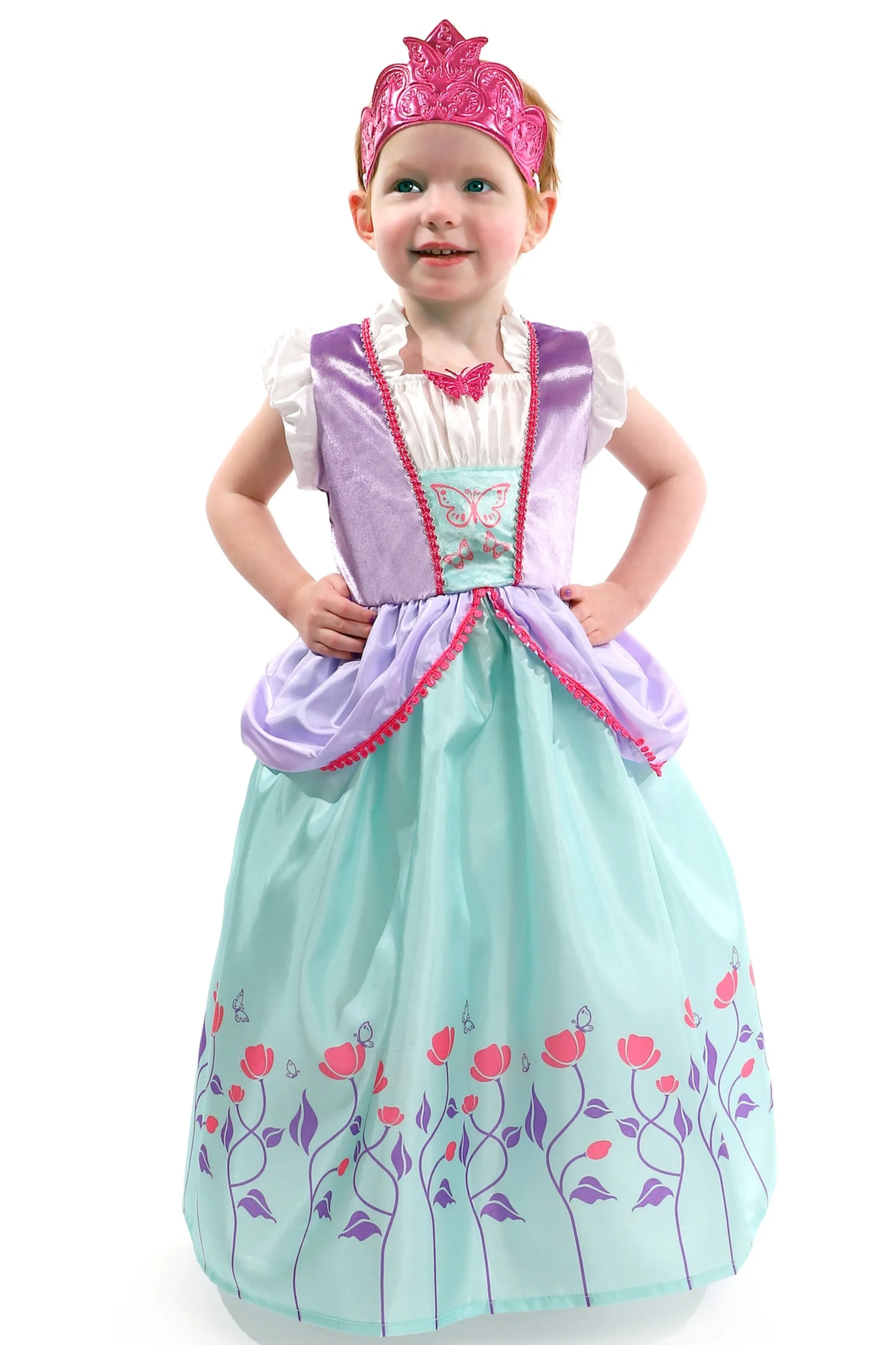 Little Adventures Dresses>Princess Hallie With Soft Crown