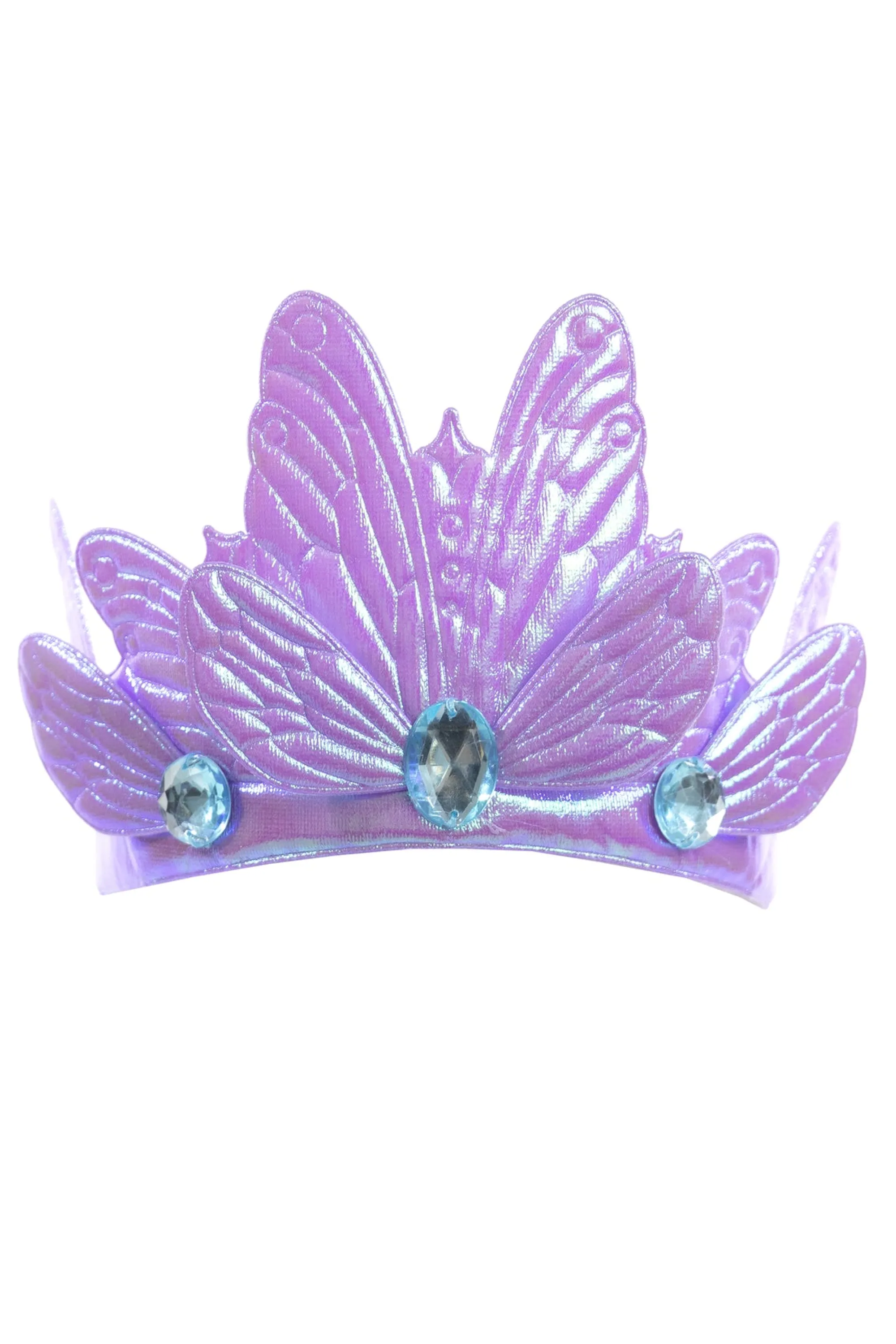 Little Adventures Accessories>Purple Butterfly Soft Crown