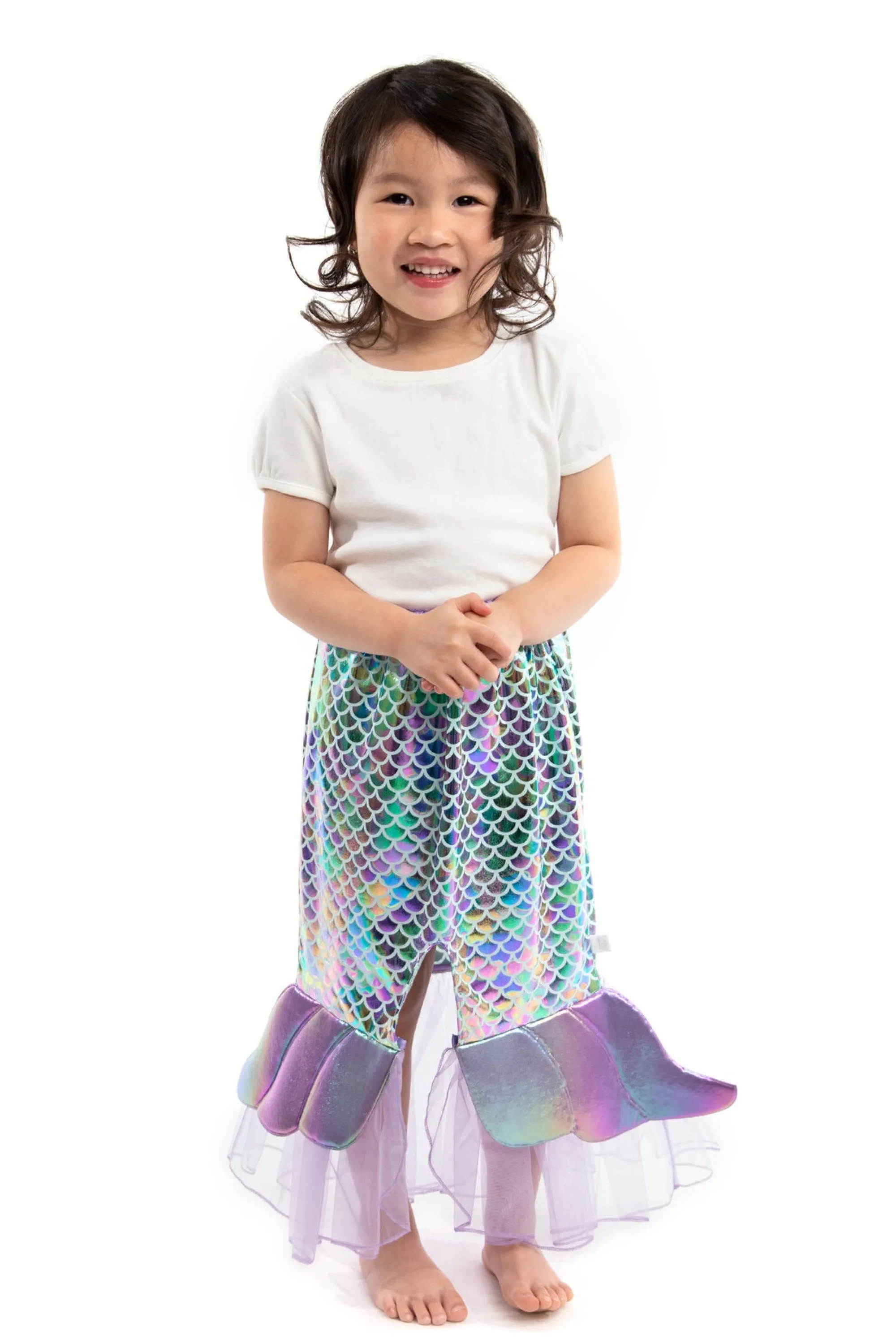 Little Adventures Dresses>Purple Mermaid Splash