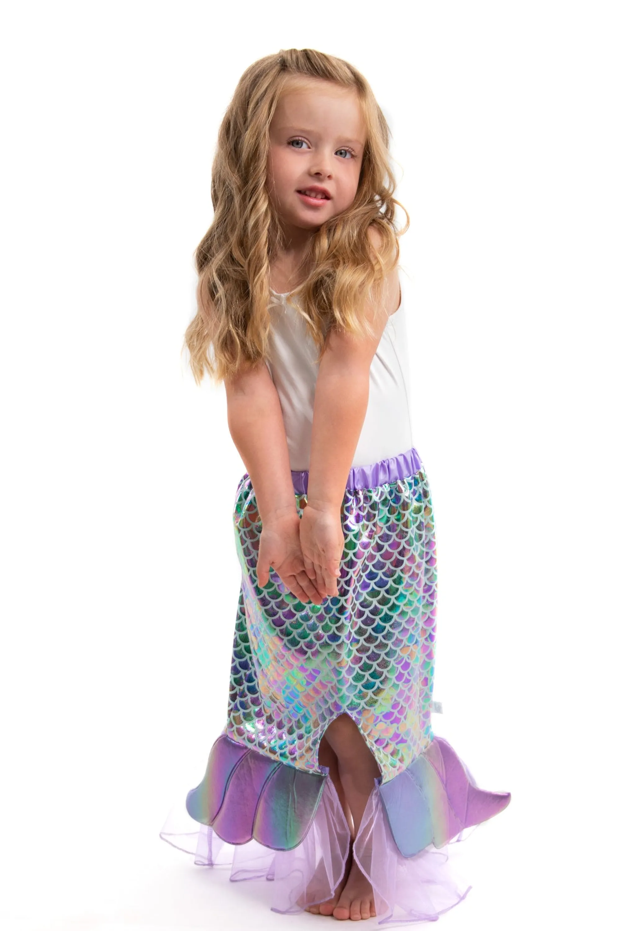 Little Adventures Dresses>Purple Mermaid Splash